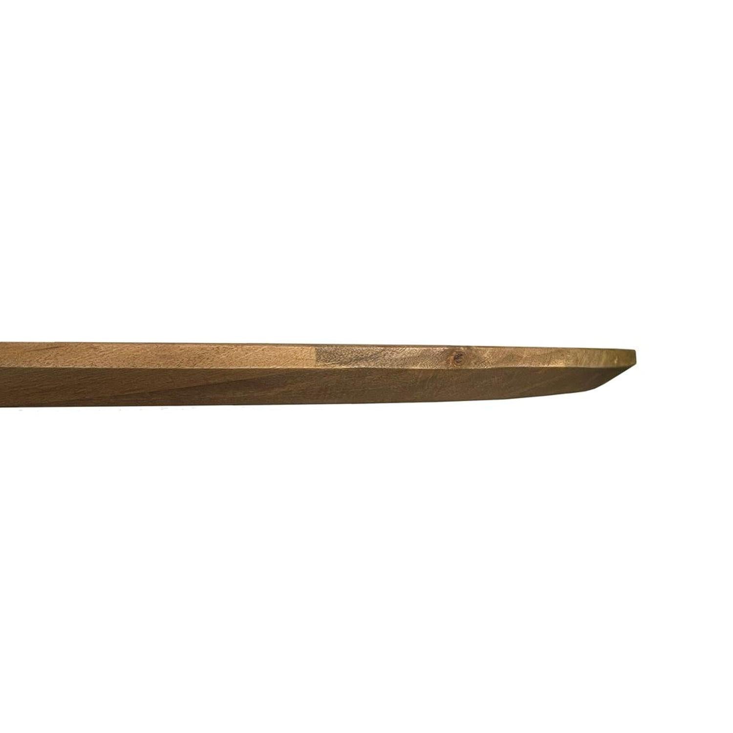 Esstisch Runa Oval 220 cm - Natur-Esstisch Oval-le canapé
