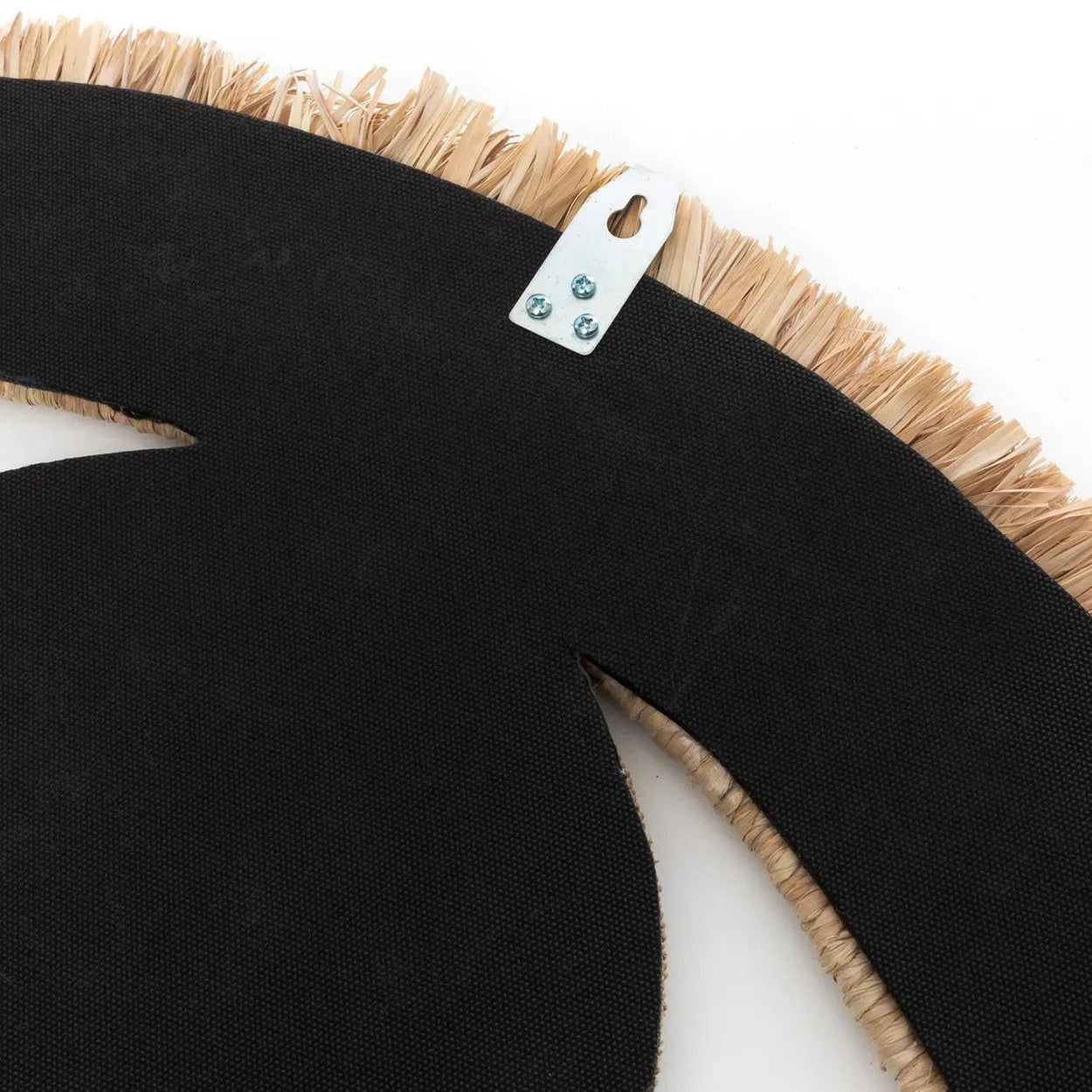 Der Raffia Eye Spiegel - Natur - MDekospiegel