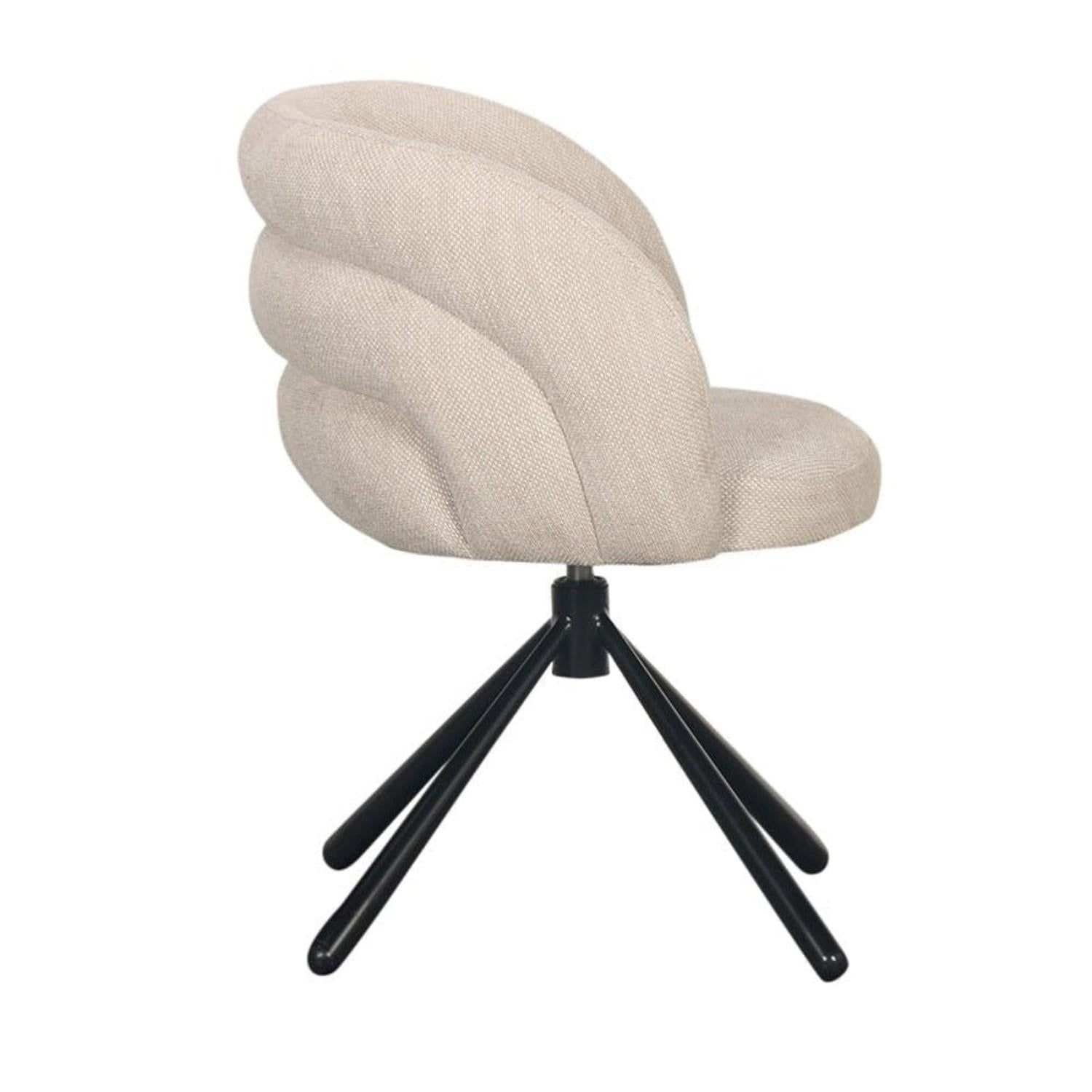 Drehbarer Armlehnstuhl Pebble - Beige-Armlehnenstühle-Pole to Pole-le canapé