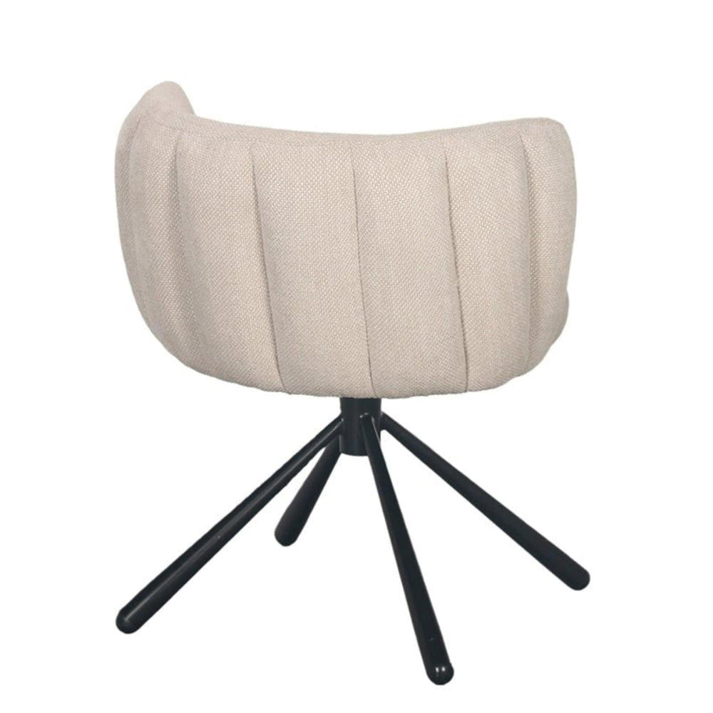 Drehbarer Armlehnstuhl Shell - Beige8719743530164Armlehnenstuhl