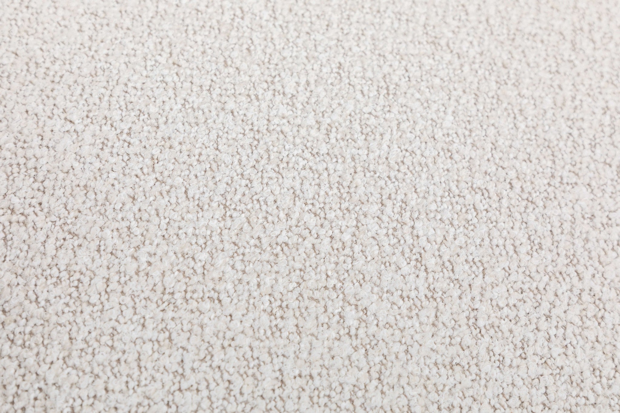 Drehsessel Alessa aus Teddy Bouclé - Weiß-Loungesessel-le canapé-le canapé