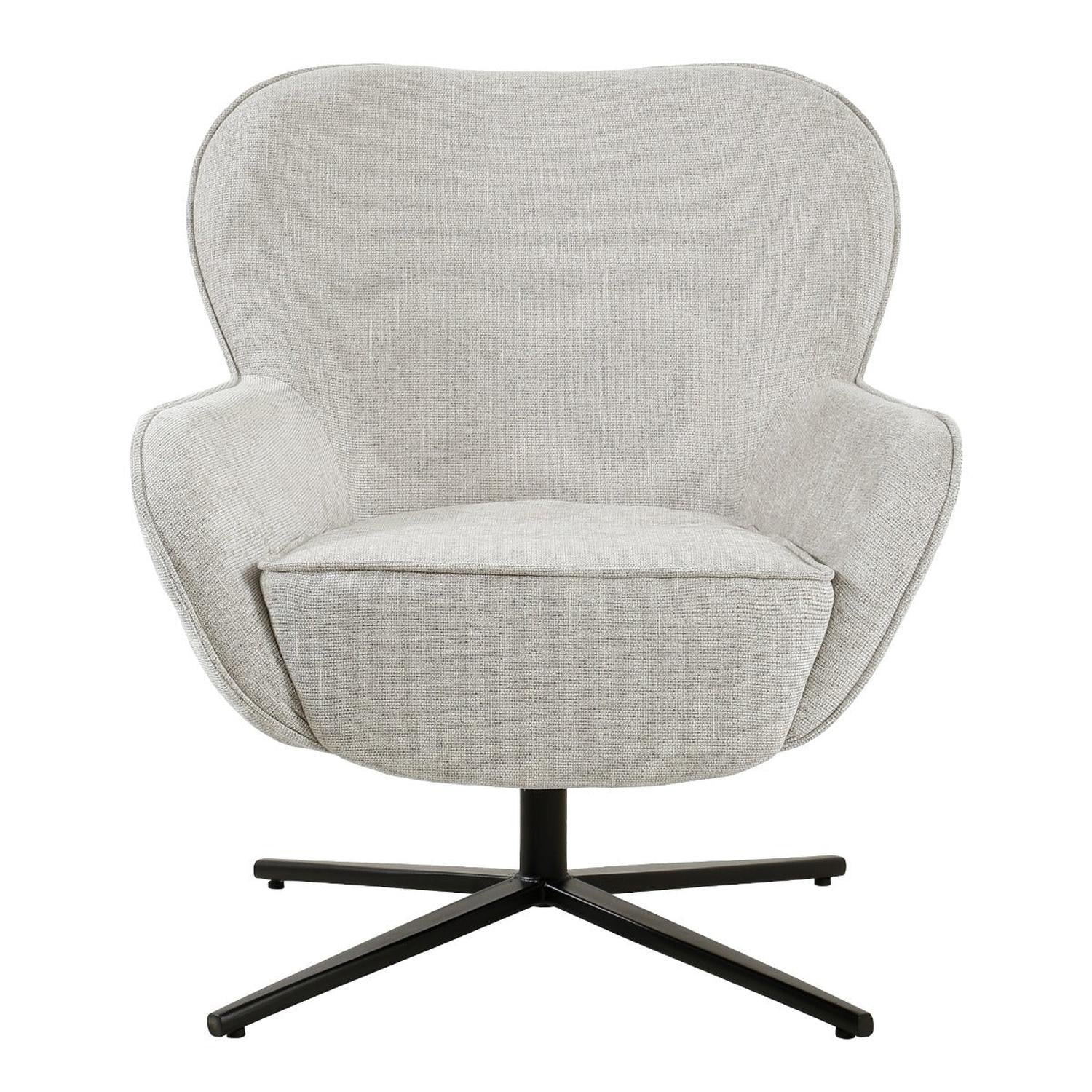 Drehsessel Sven - Beige-Sessel-Livingfurn-le canapé