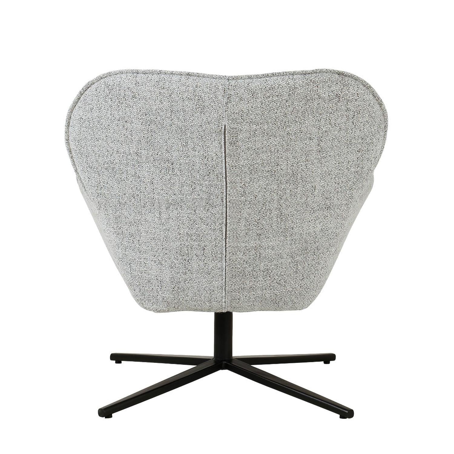 Drehsessel Sven - Hellgrau-Sessel-Livingfurn-le canapé