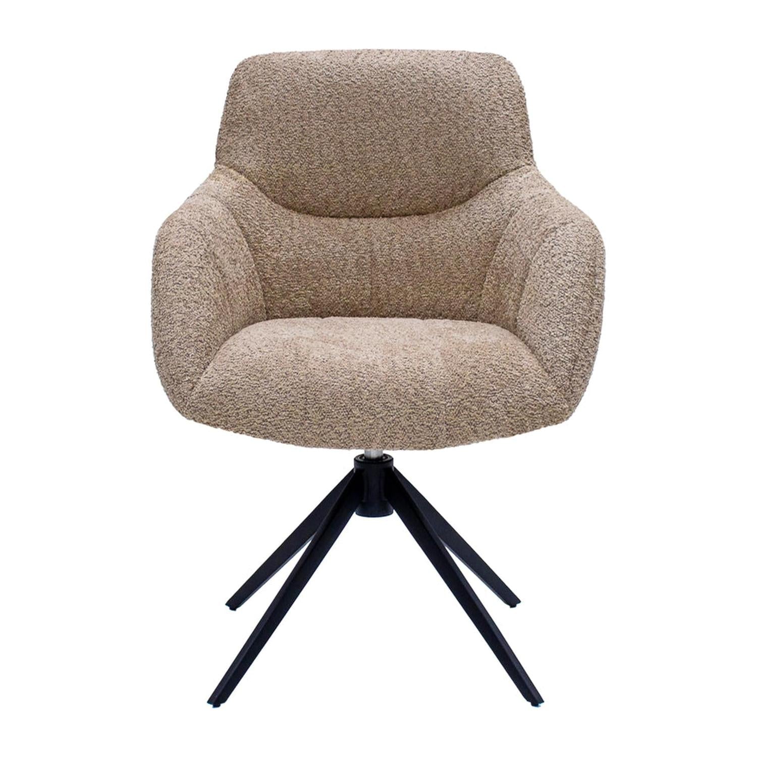 Drehstuhl Fer - Beige-Esszimmerstühle-Kick Collection-le canapé