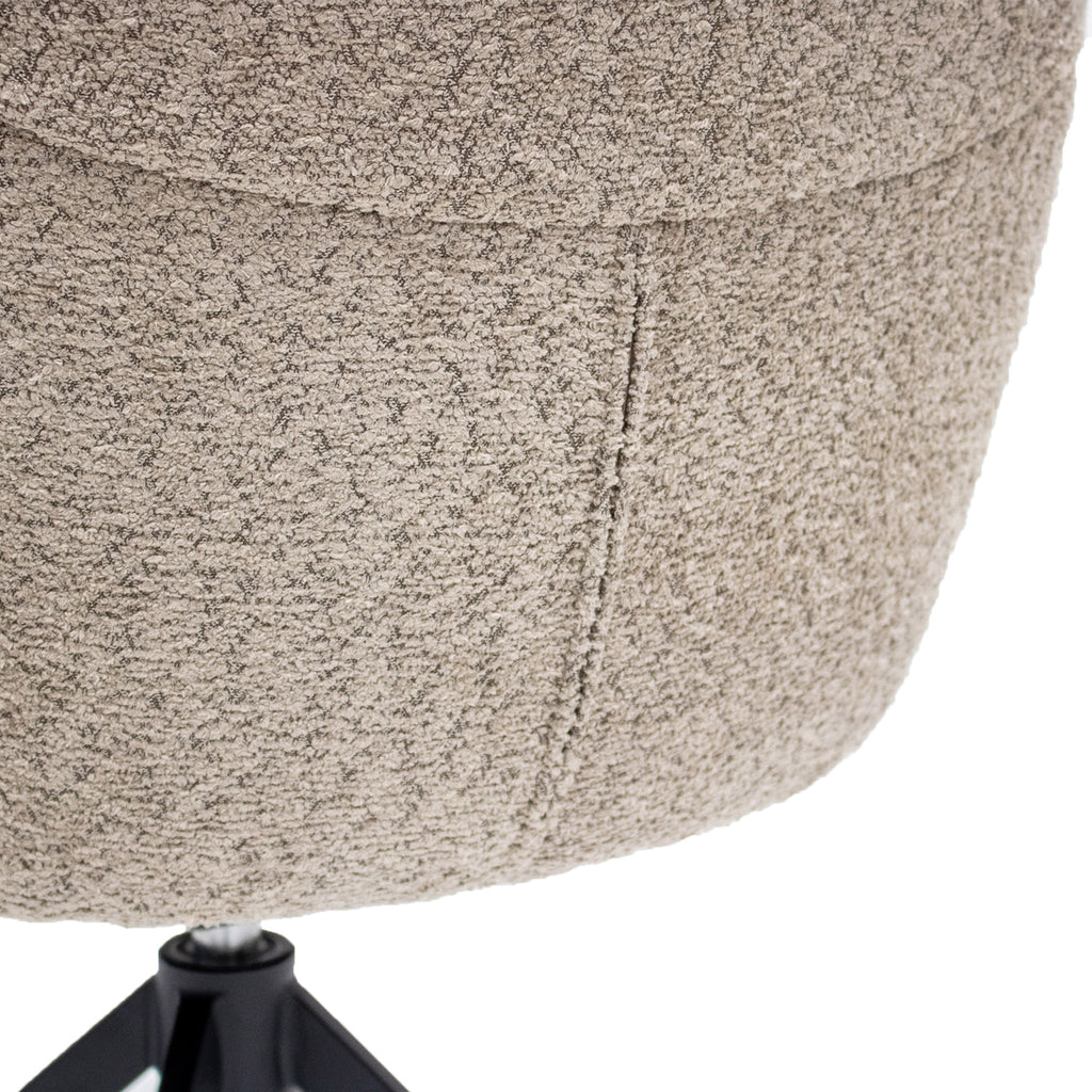 Drehstuhl Fer - Beige-Esszimmerstühle-Kick Collection-le canapé