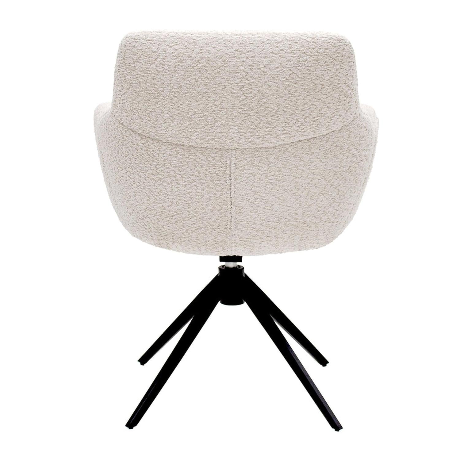 Drehstuhl Fer - Creme-Esszimmerstühle-Kick Collection-le canapé