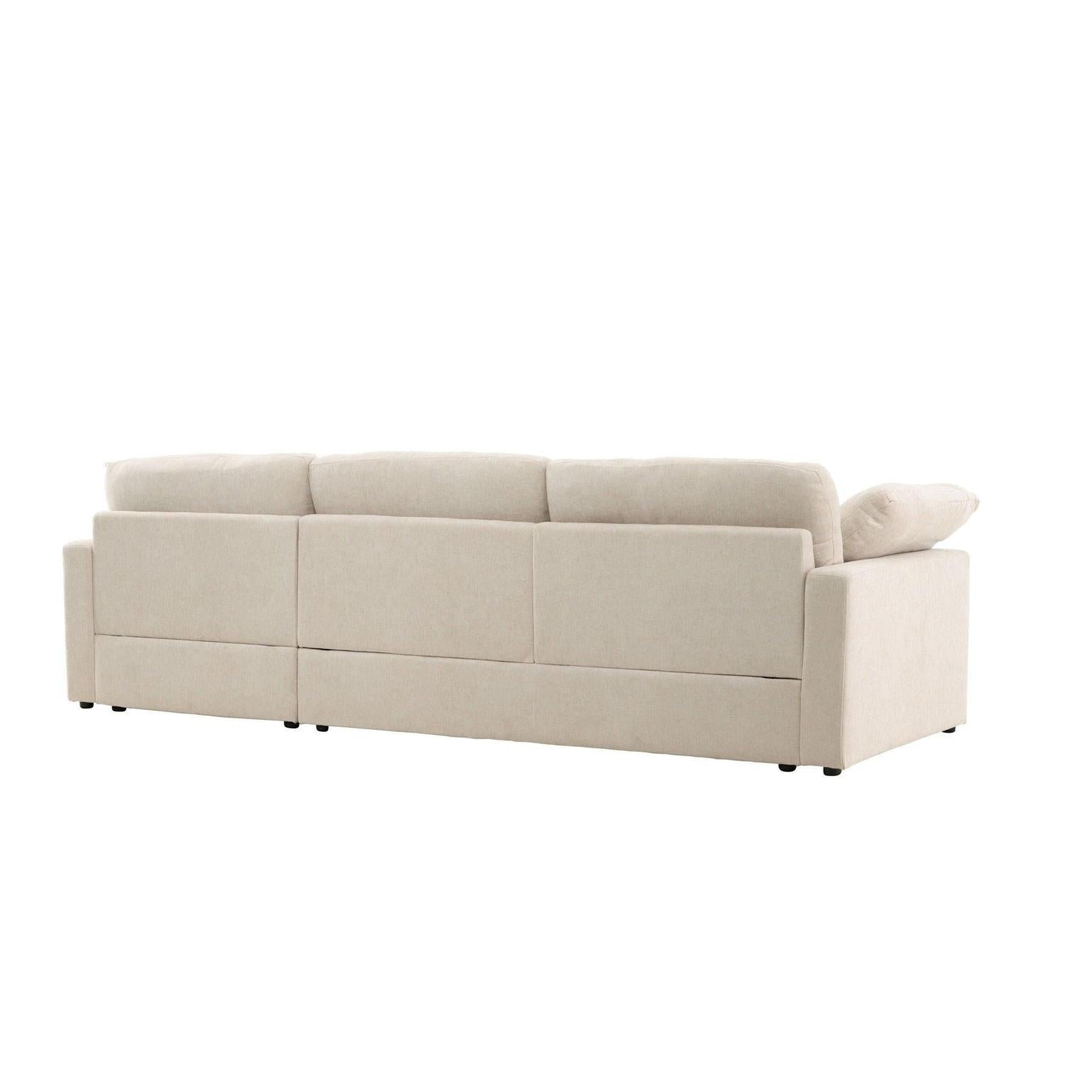 Ecksofa Amalfi - Beige-Ecksofas-Vind-le canapé