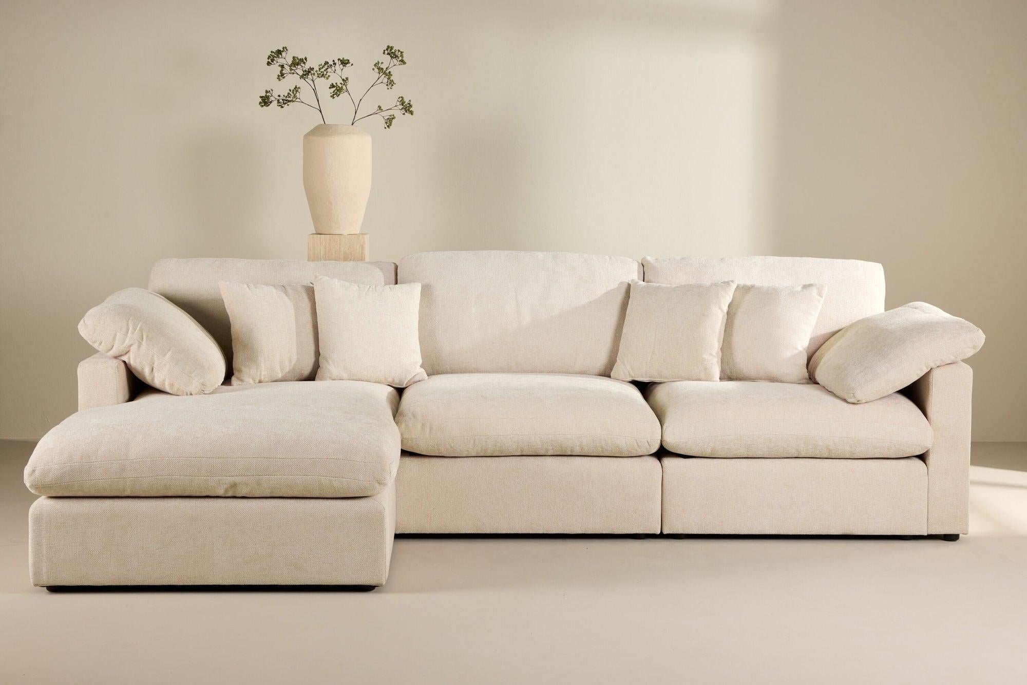Ecksofa Amalfi - Beige-Ecksofas-Vind-le canapé