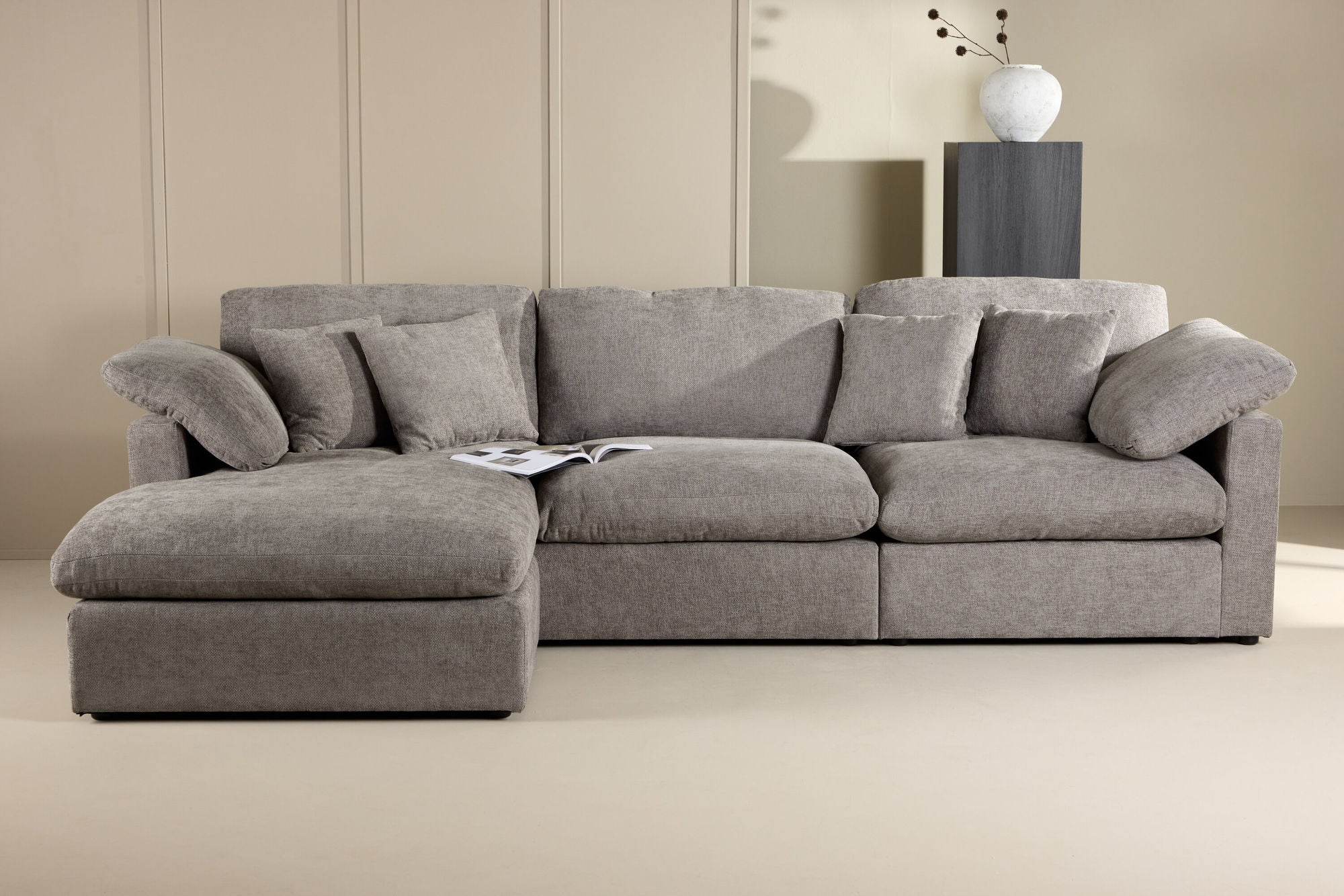Ecksofa Amalfi - Dunkelgrau7340220829221Ecksofa