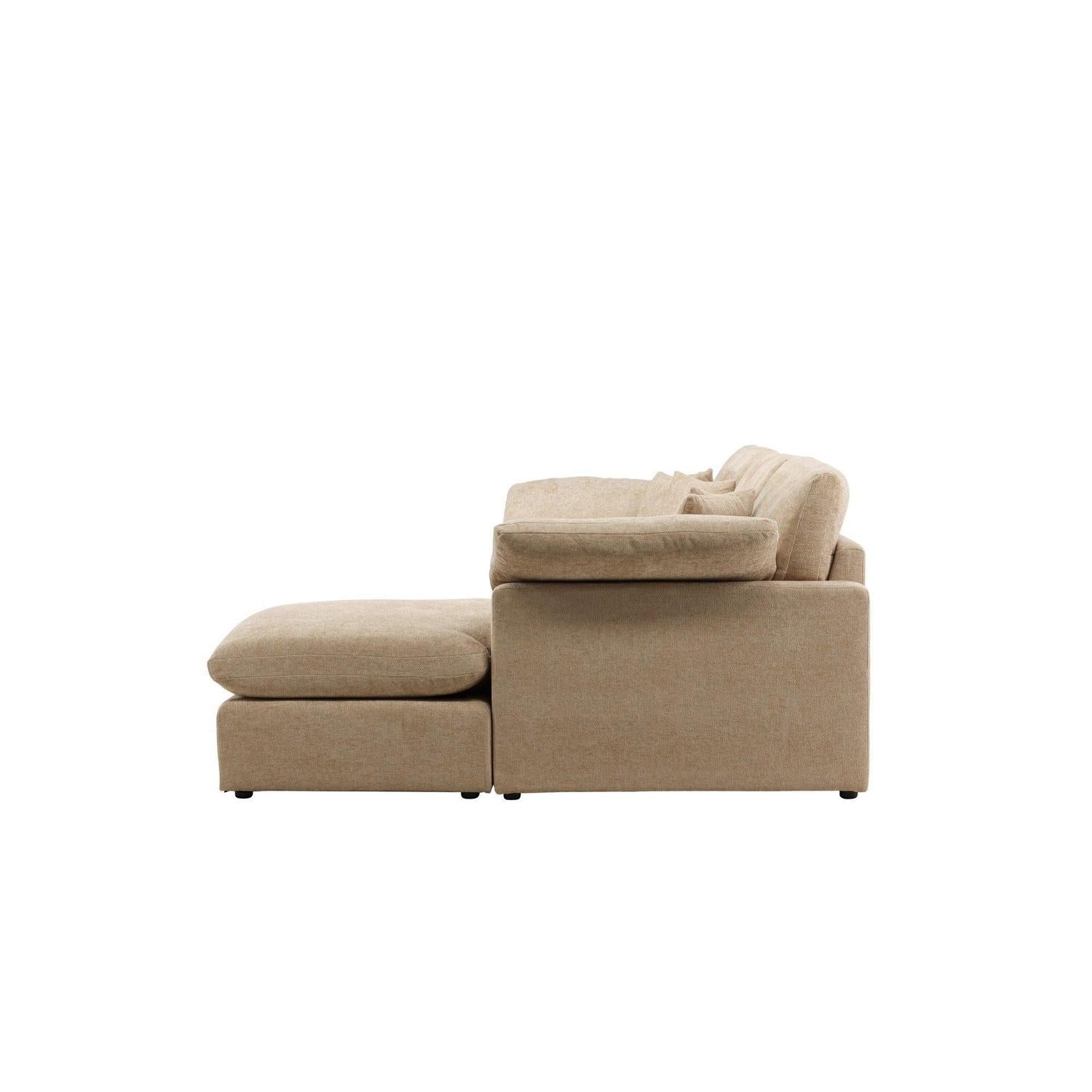 Ecksofa Amalfi - Sand7340220830999Ecksofa