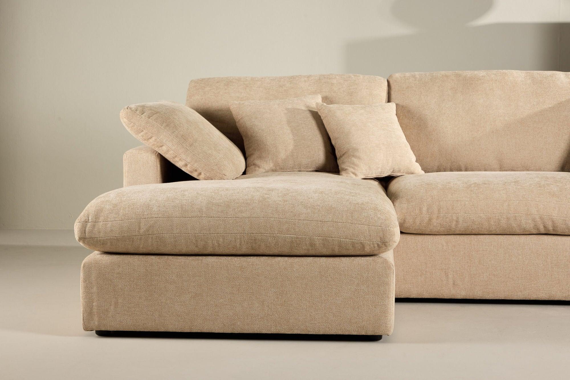Ecksofa Amalfi - Sand-Ecksofa-Vind-le canapé