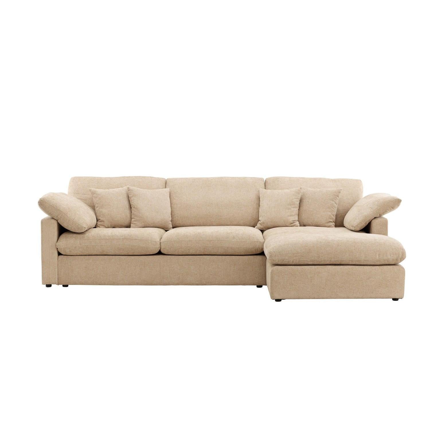 Ecksofa Amalfi - Sandbraun-Ecksofas-Vind-le canapé