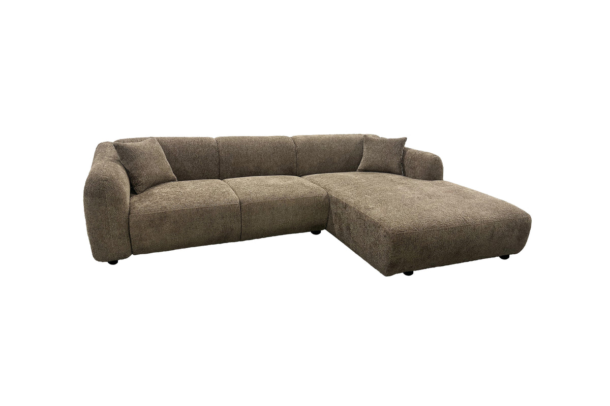 Ecksofa Leia - Braun-Ecksofas-Venture Home-le canapé