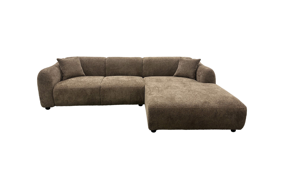 Ecksofa Leia - Braun-Ecksofas-Venture Home-le canapé