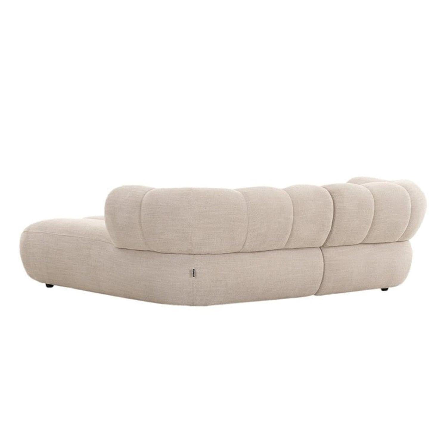 Ecksofa New York als 2,5-Sitzer - Longchair rechts - Beige-Ecksofas-Pole to Pole-le canapé