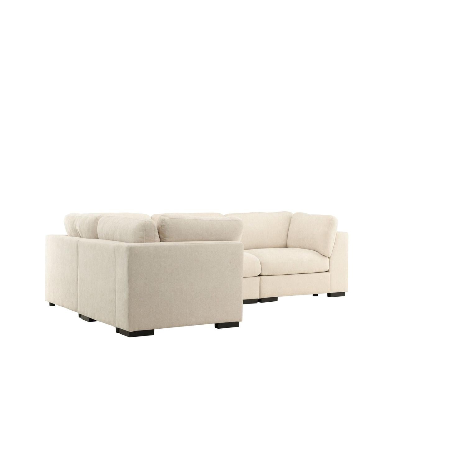Ecksofa Salerno - Beige-Ecksofas-Venture Home-le canapé