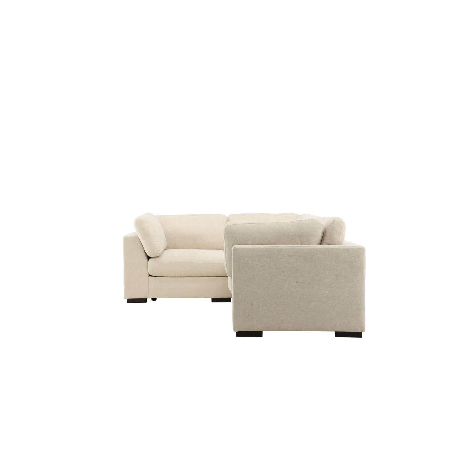 Ecksofa Salerno - Beige-Ecksofas-Venture Home-le canapé