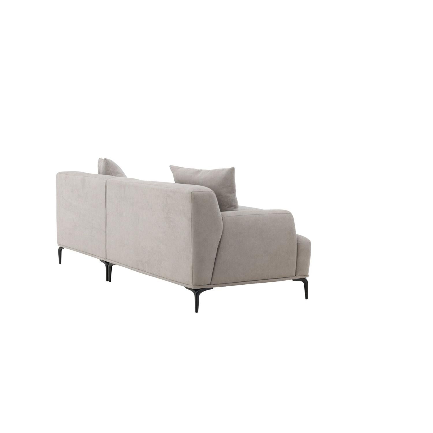 Ecksofa Viskan 242cm - Grau-Ecksofas-Venture Home-le canapé