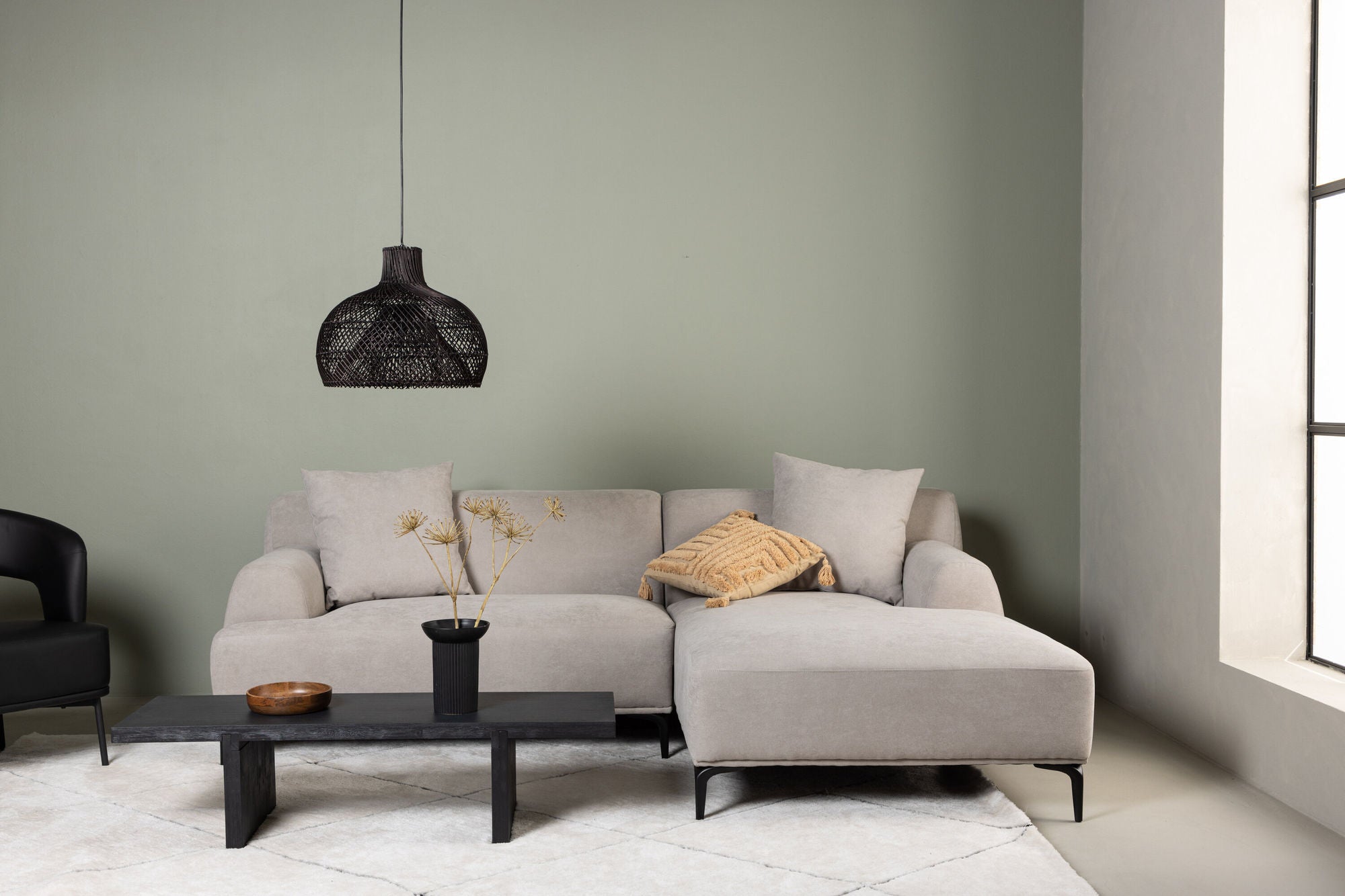 Ecksofa Viskan 242cm - Grau-Ecksofas-Venture Home-le canapé