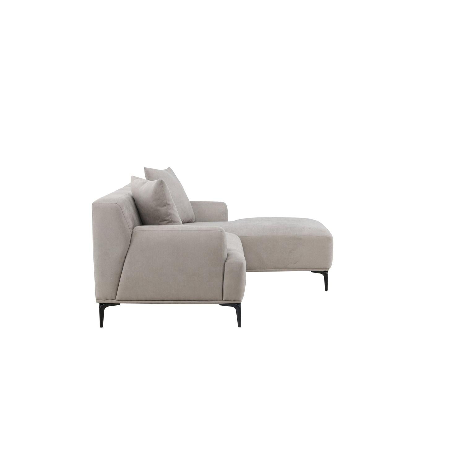 Ecksofa Viskan 242cm - Grau-Ecksofas-Venture Home-le canapé