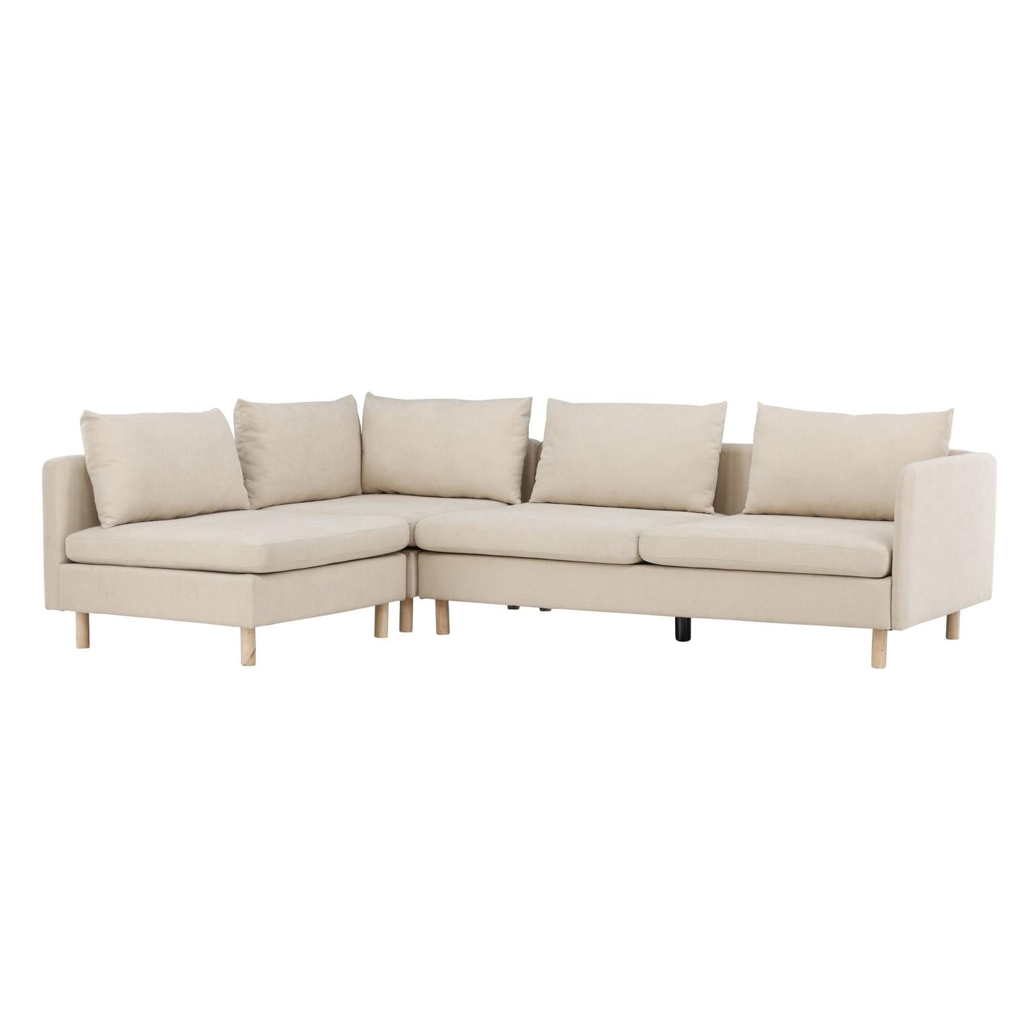 Ecksofa Zero - Beige-Ecksofas-Venture Home-le canapé
