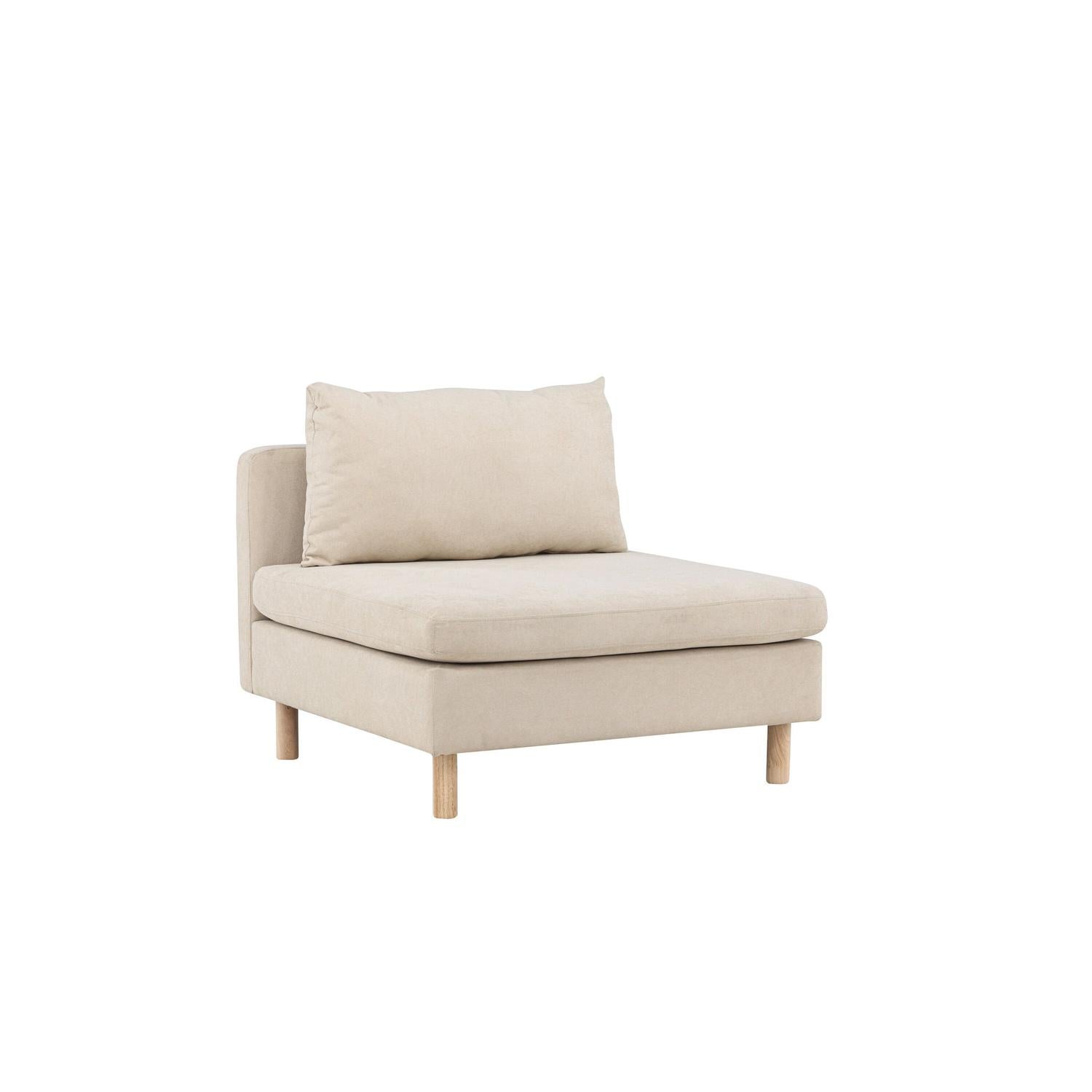 Einzelsofa Zero - Beige-Einzelsofas-Venture Home-le canapé