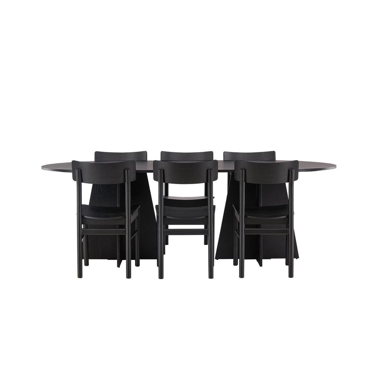 Essgruppe Esstisch Bootcut 230*115cm mit Stühlen Montros-Essgruppen-Venture Home-le canapé