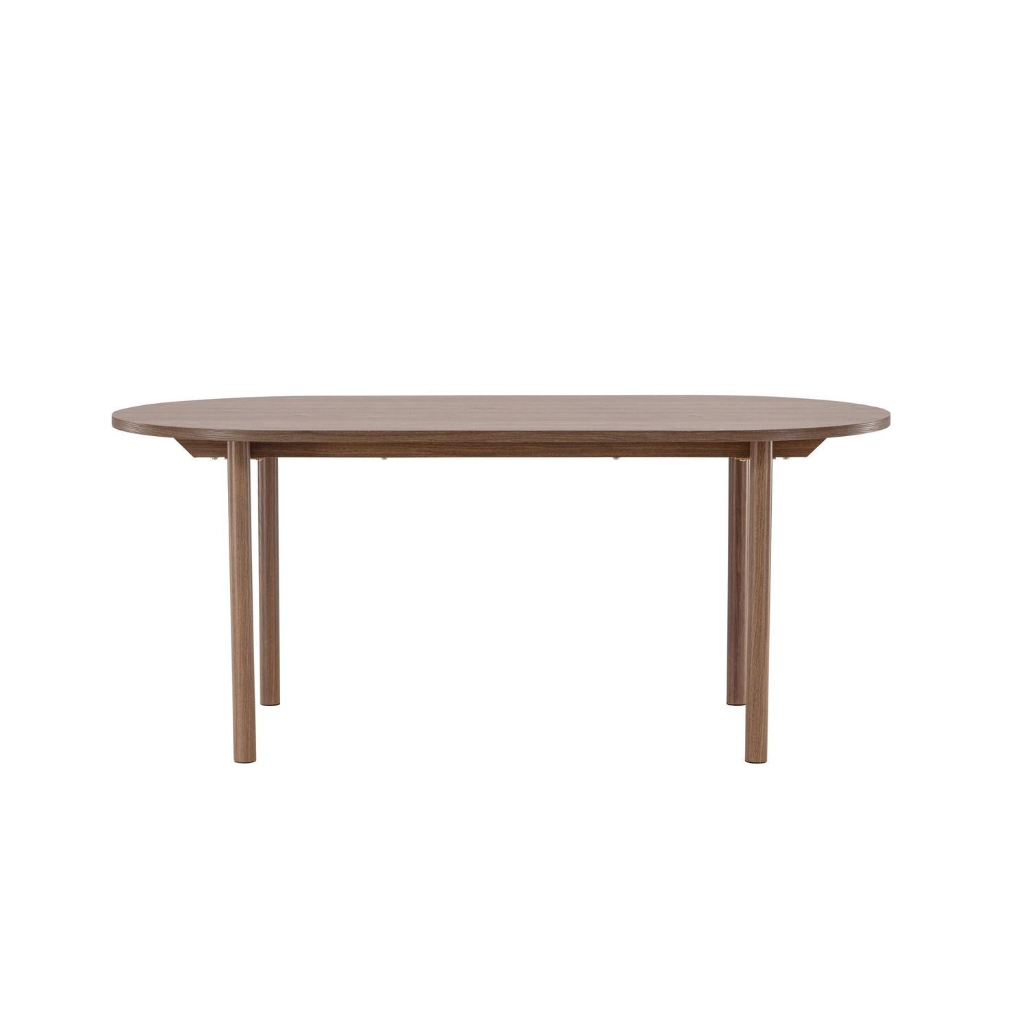 Esstisch Andy Oval 180*90cm - Dunkelbraun-Esstisch Oval-Venture Home-le canapé
