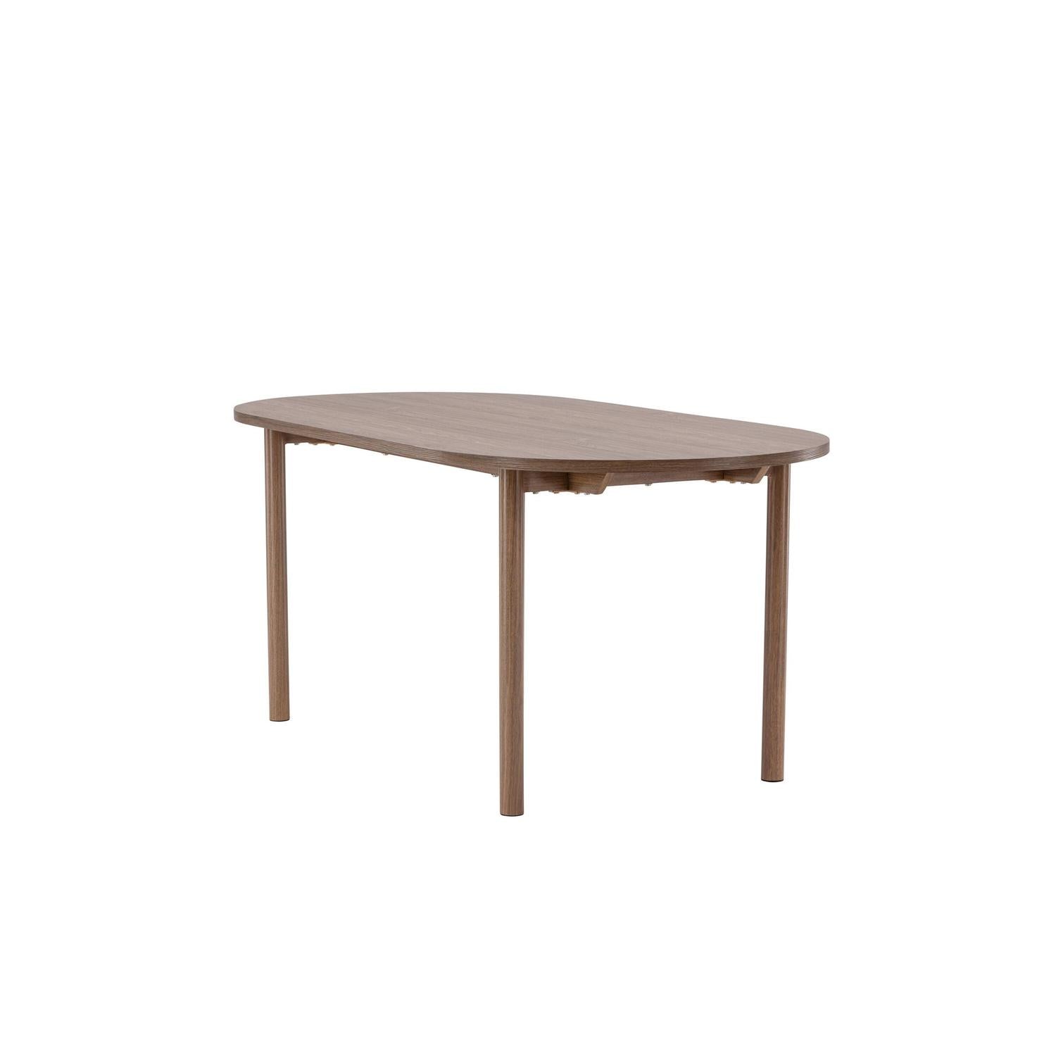 Esstisch Andy Oval 180*90cm - Dunkelbraun-Esstisch Oval-Venture Home-le canapé