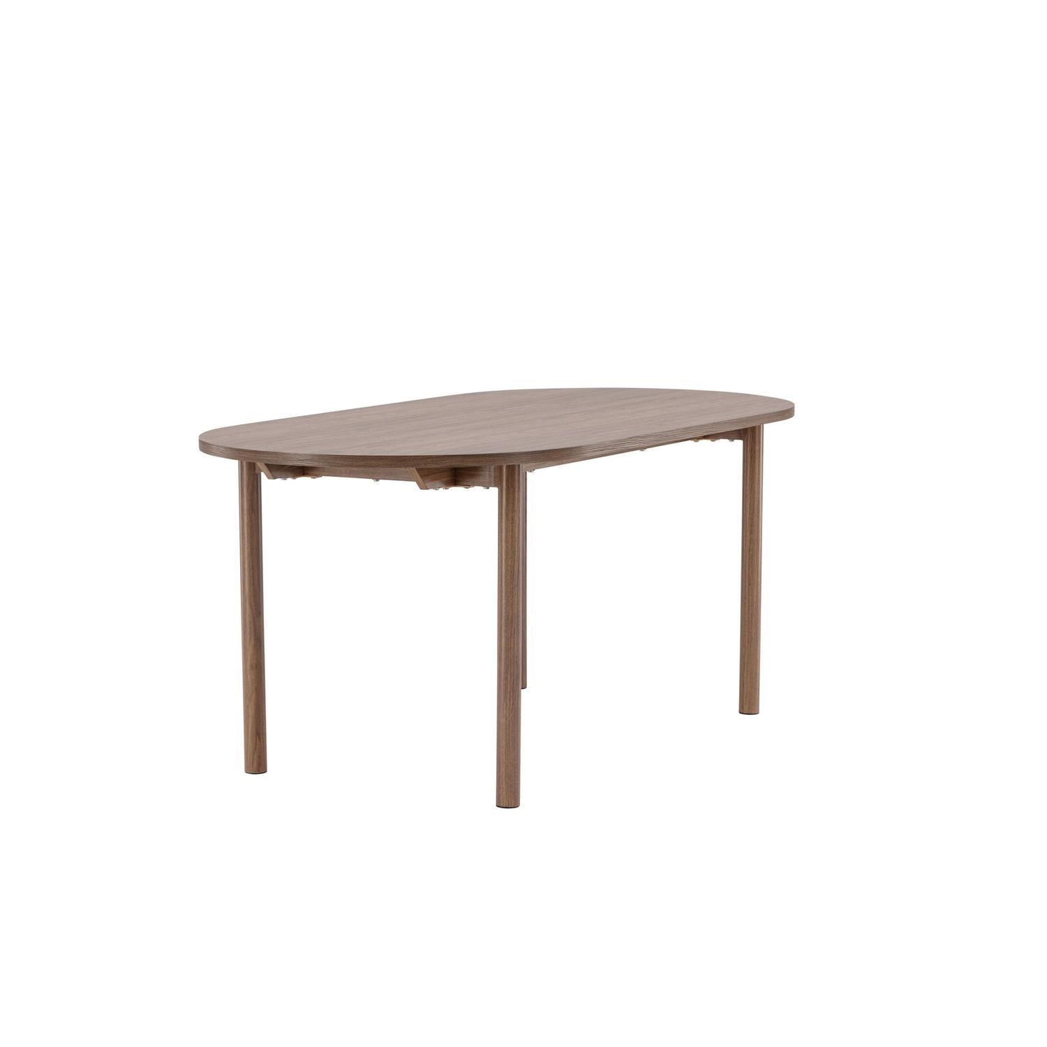 Esstisch Andy Oval 180*90cm - Dunkelbraun-Esstisch Oval-Venture Home-le canapé