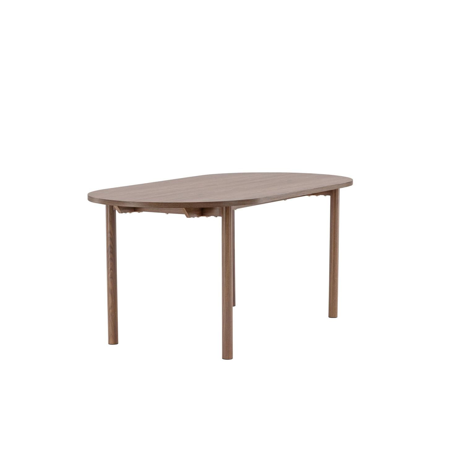 Esstisch Andy Oval 180*90cm - Dunkelbraun-Esstisch Oval-Venture Home-le canapé