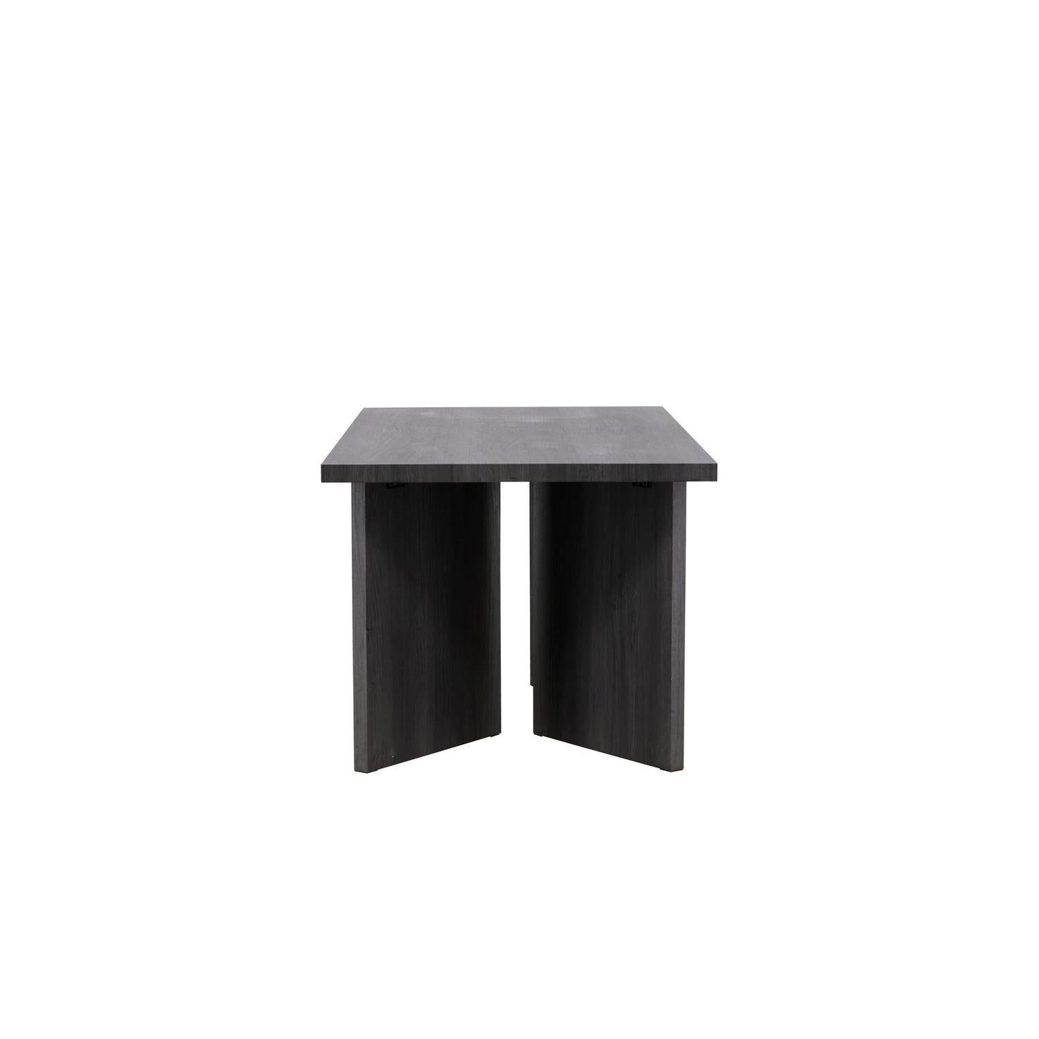 Esstisch Bassholmen 180x90cm - Schwarz-Esstisch Rechteckig-Vind-le canapé