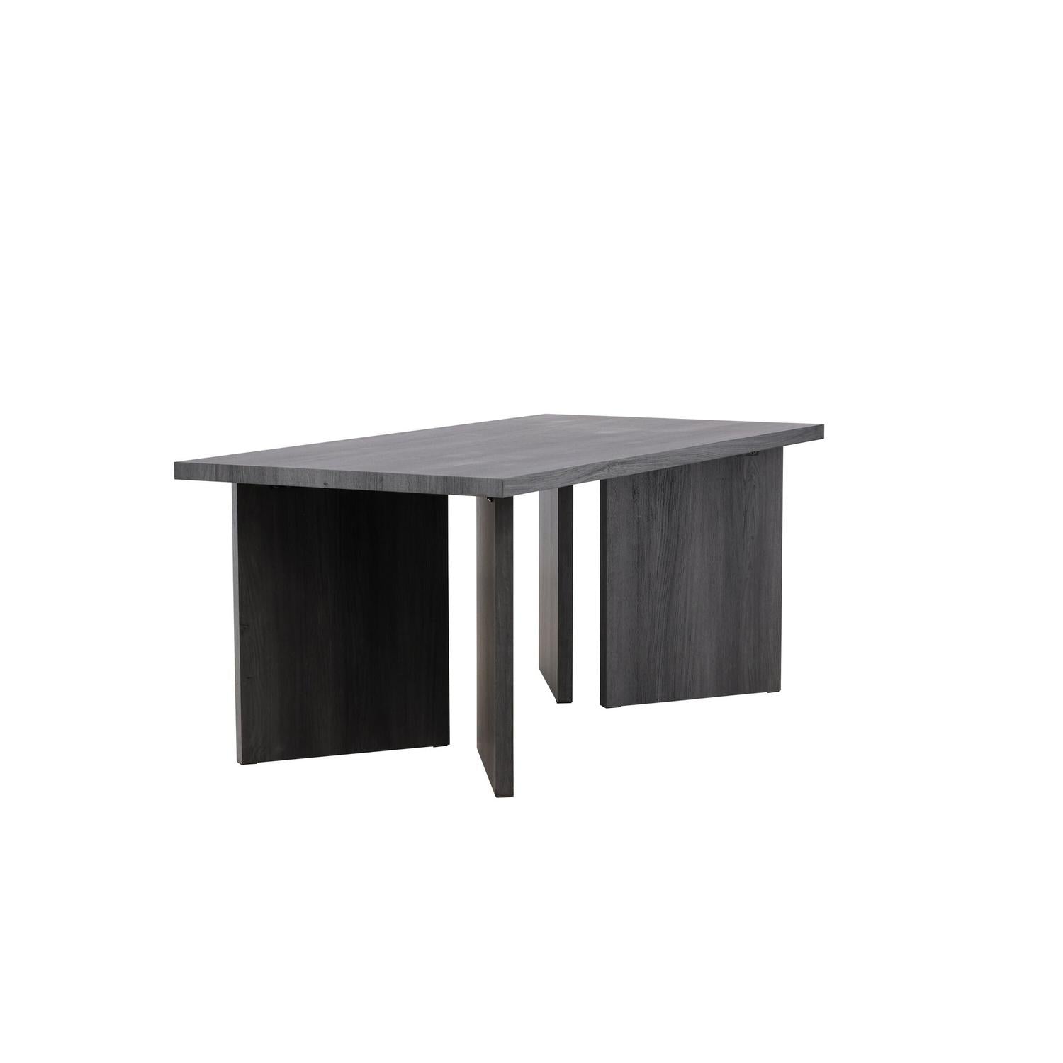 Esstisch Bassholmen 180x90cm - Schwarz-Esstische Rechteckig-Vind-le canapé