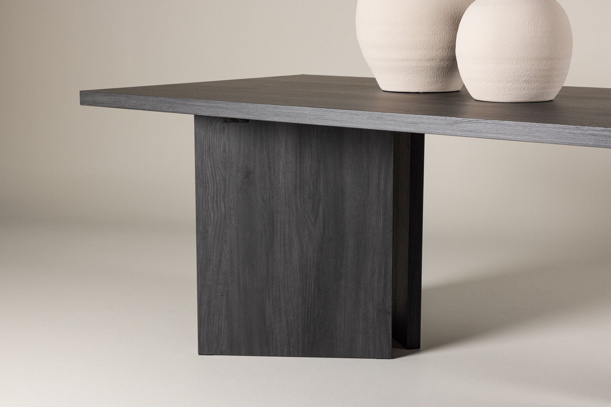 Esstisch Bassholmen 240*100cm - Schwarz-Esstisch Rechteckig-Vind-le canapé