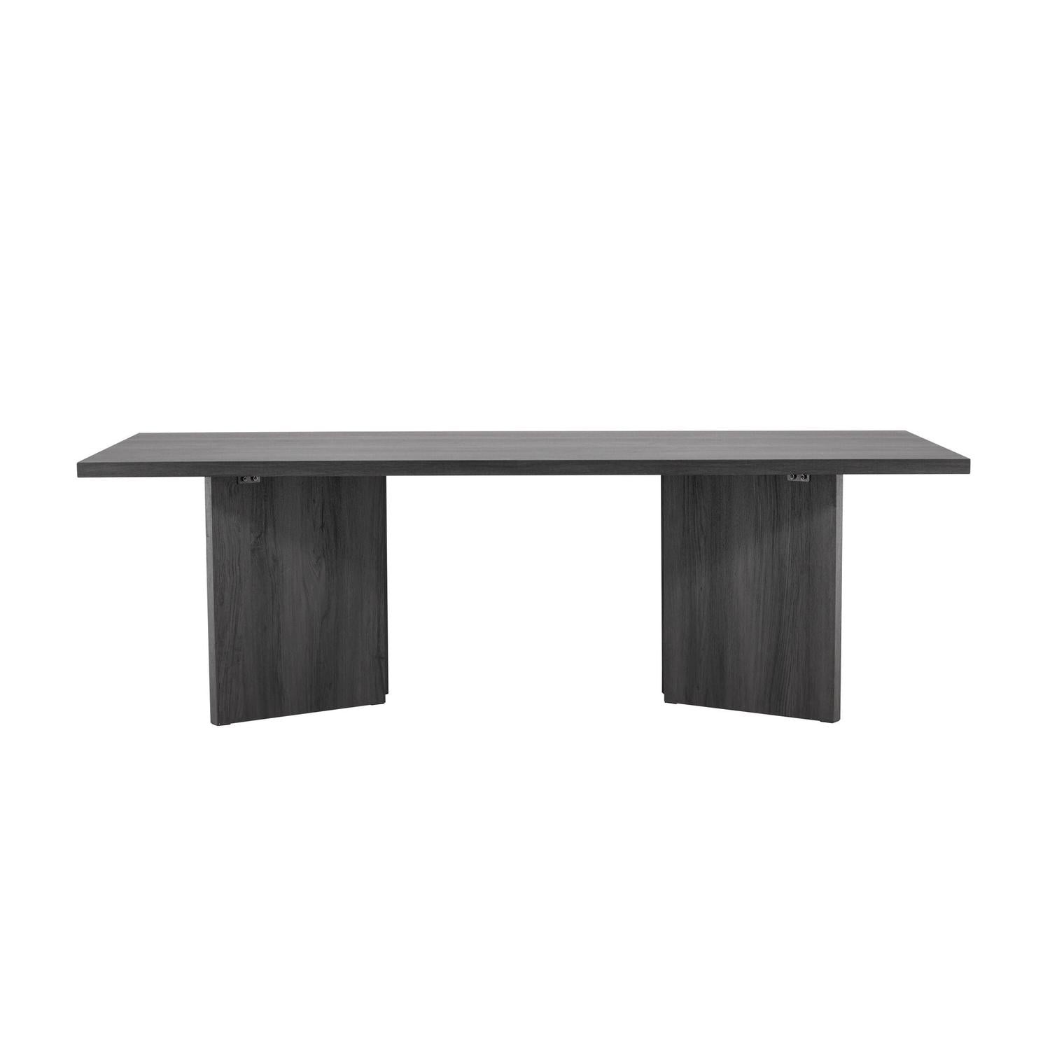 Esstisch Bassholmen 240*100cm - Schwarz-Esstisch Rechteckig-Vind-le canapé