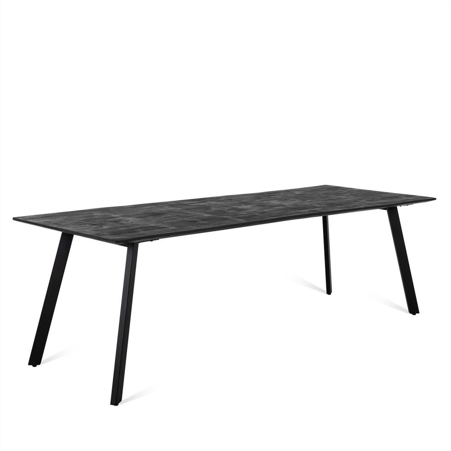 Esstisch Berlin 160cm - Schwarz-Esstische Rechteckig-Benoa-le canapé