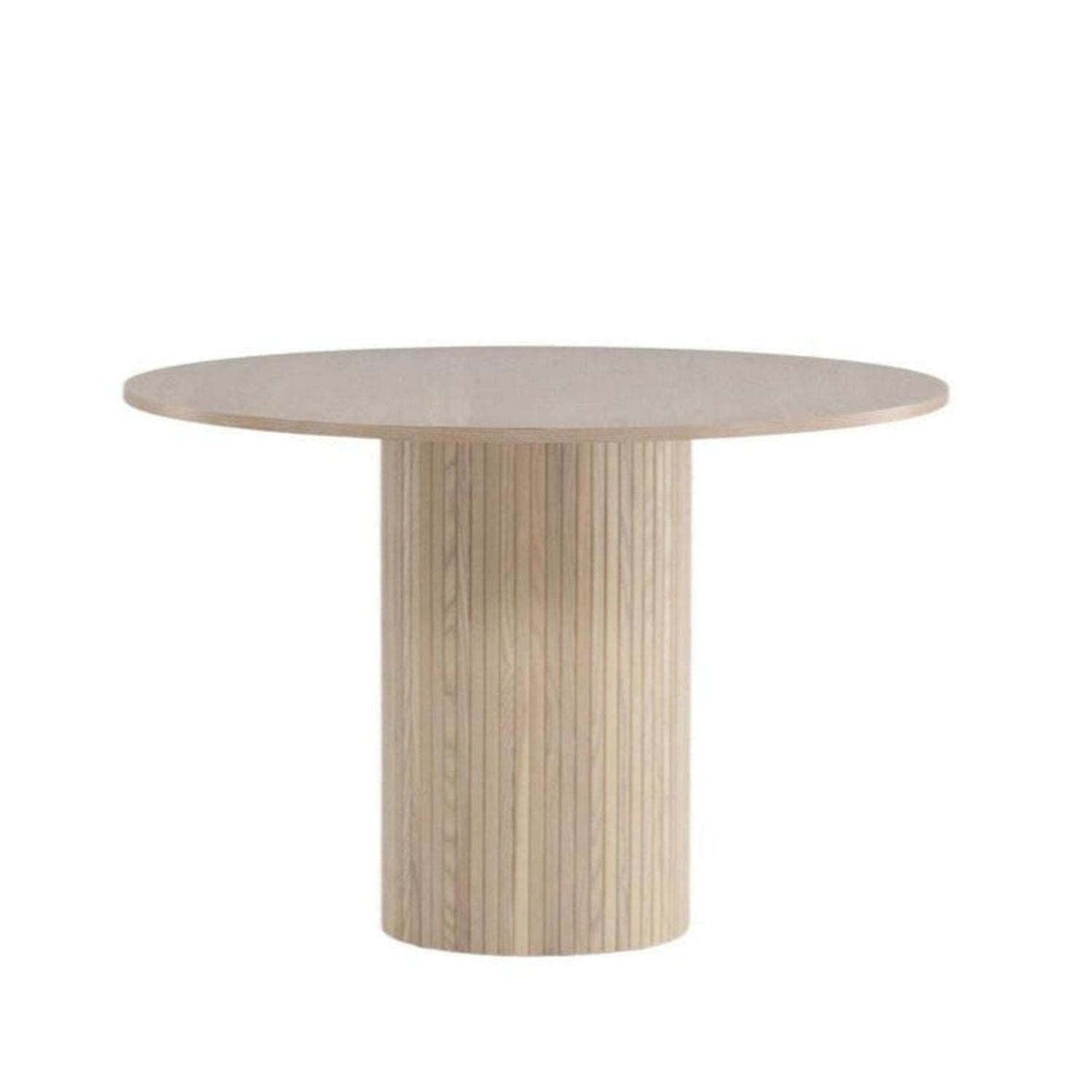 Esstisch Bianca Ø110cm - Cremeweiß-Esstisch Rund-Venture Home-le canapé