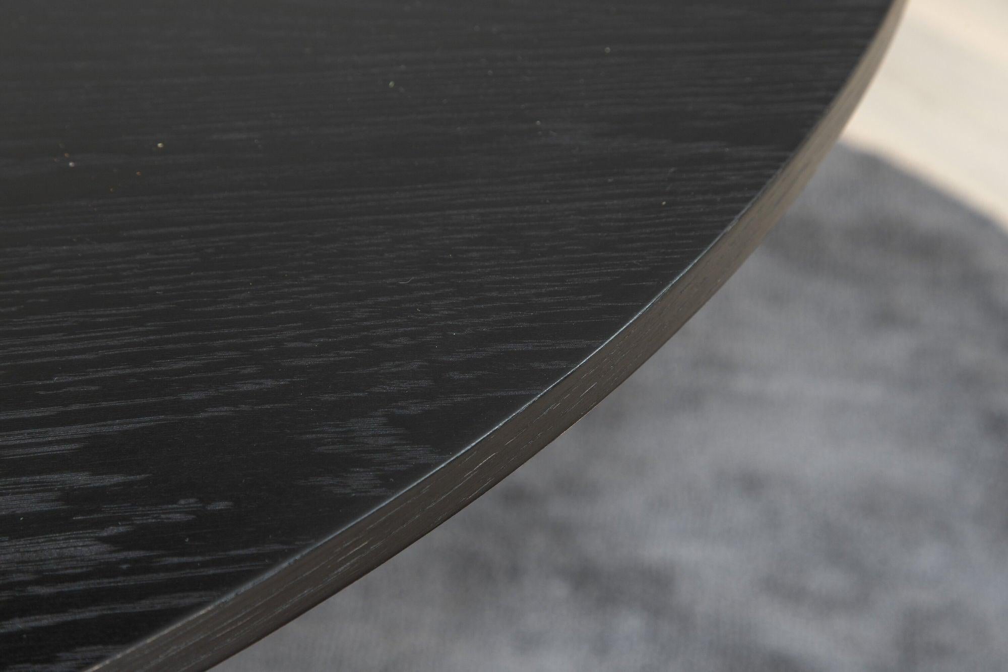 Esstisch Bianca Ø110cm - Schwarz-Esstisch Rund-Venture Home-le canapé