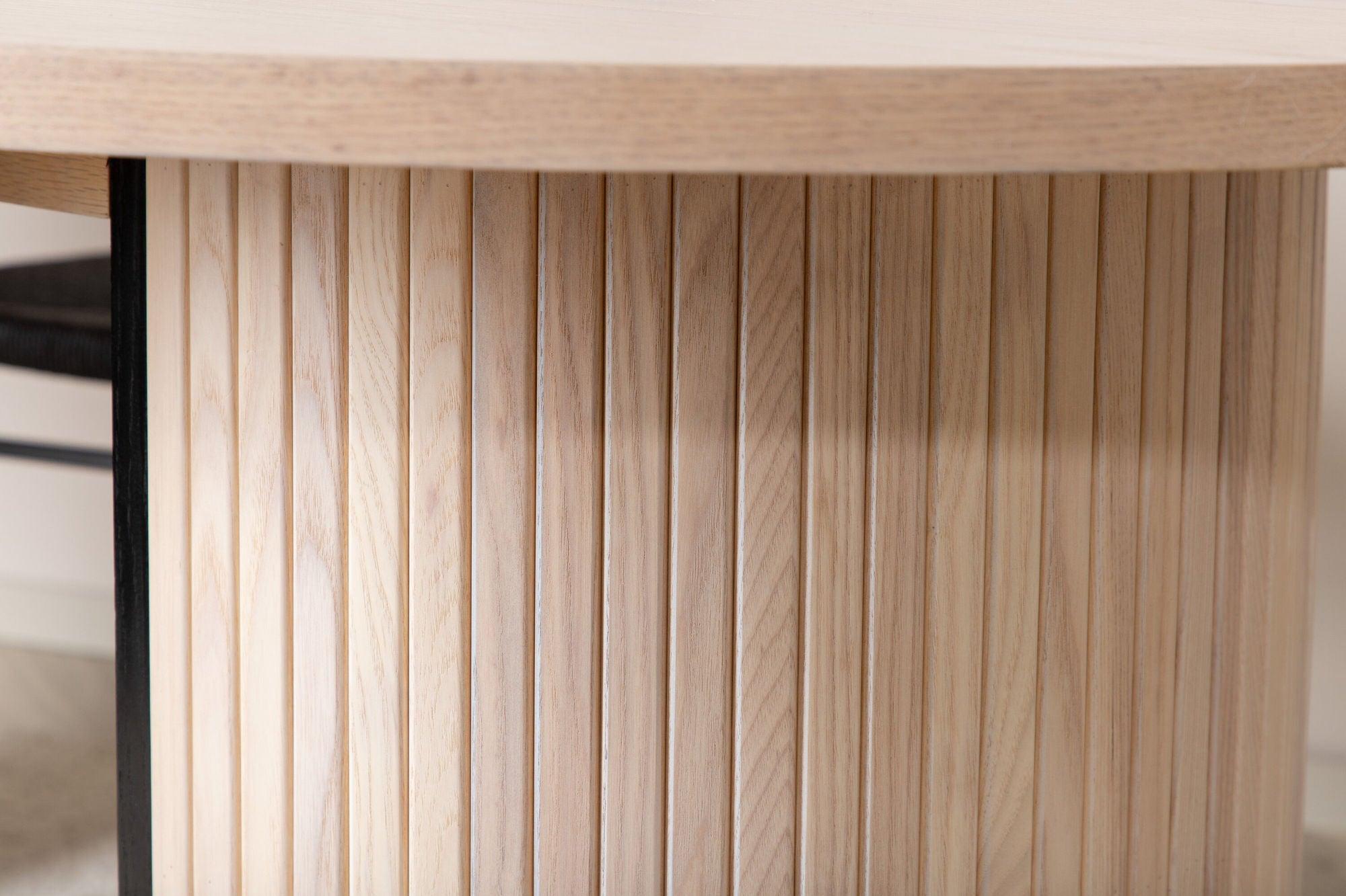 Esstisch Bianca Oval 200*90cm - Cremeweiß-Esstisch Oval-Venture Home-le canapé