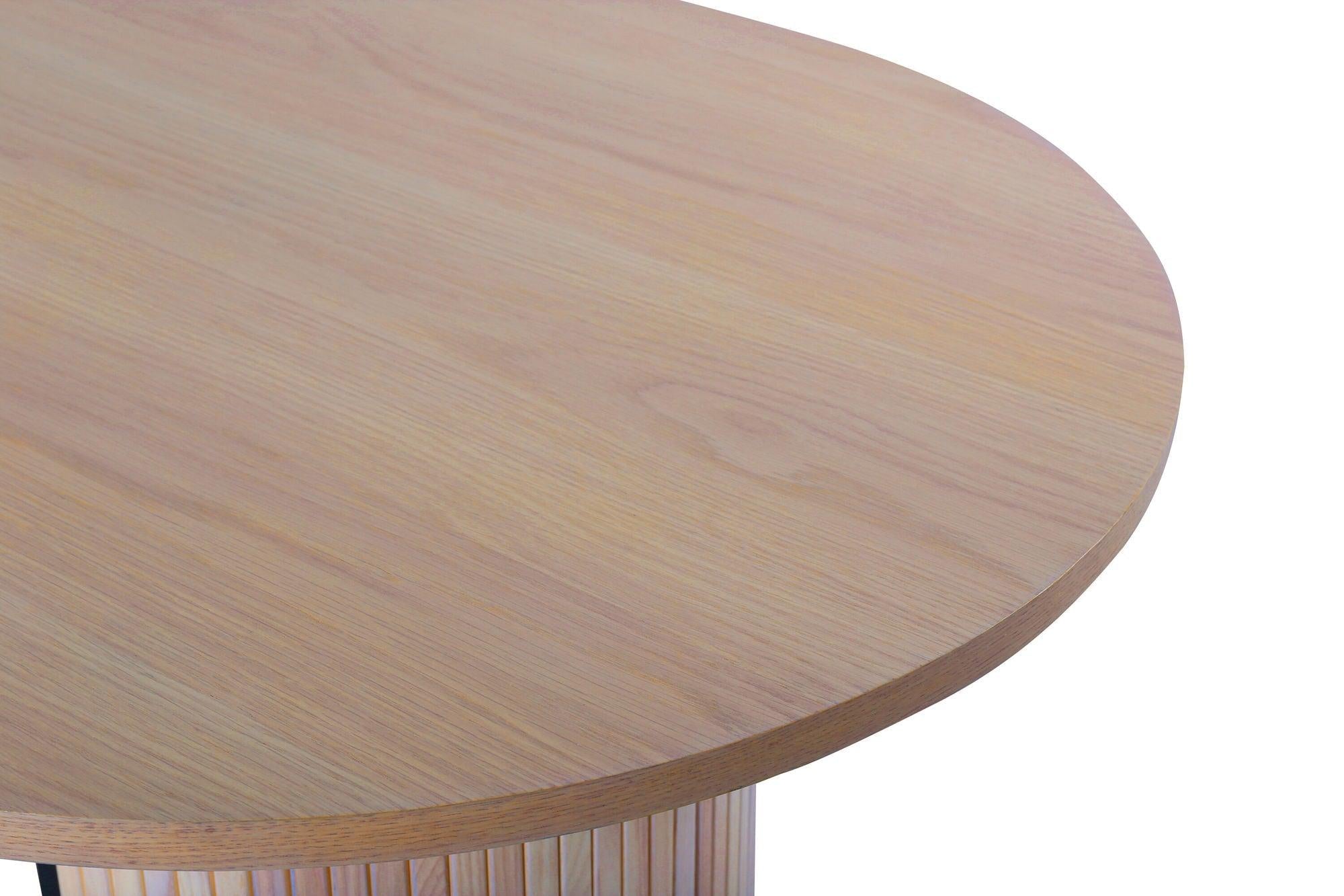 Esstisch Bianca Oval 200*90cm - Cremeweiß-Esstische Oval-Venture Home-le canapé