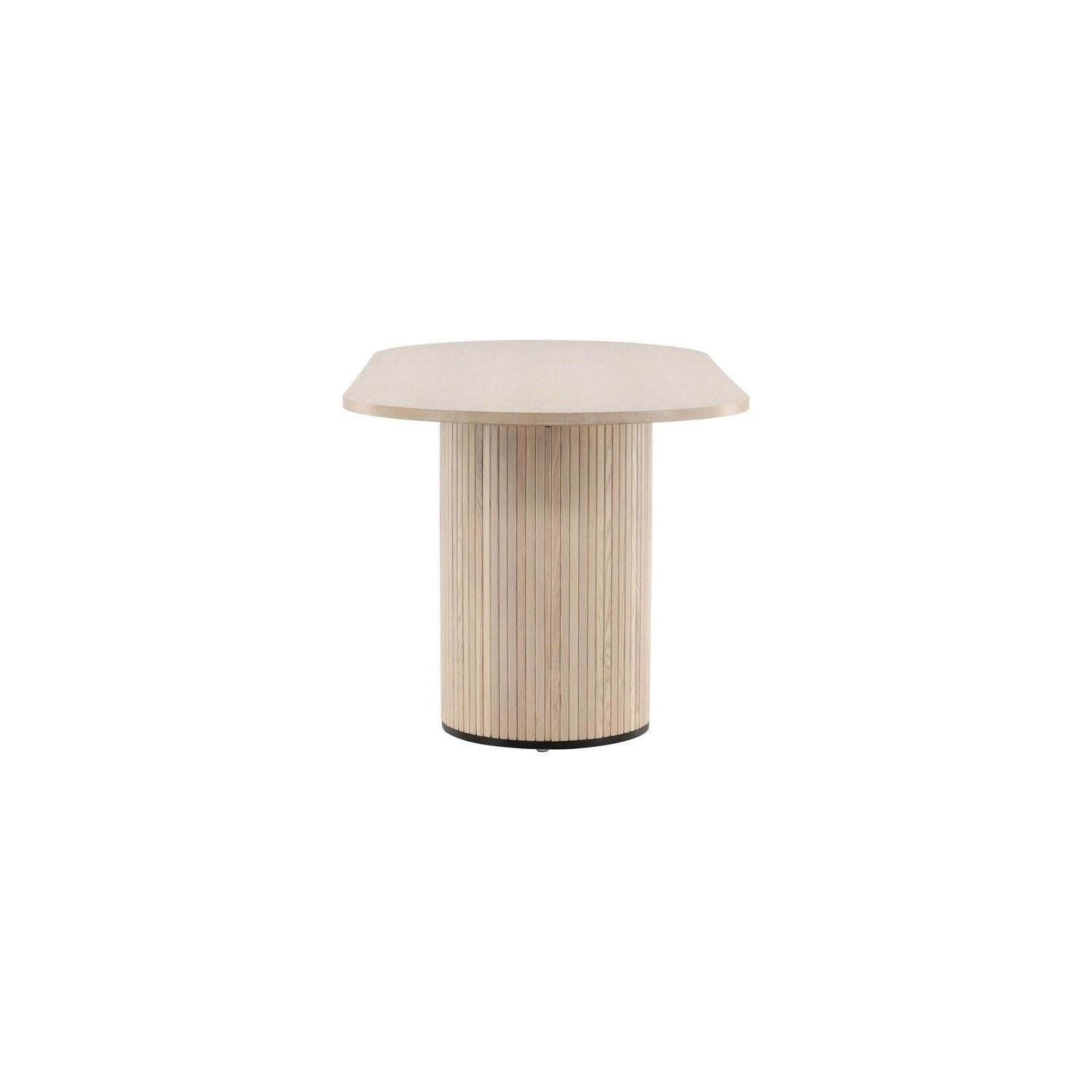Esstisch Bianca Oval 200*90cm - KalkweißEsstisch Oval