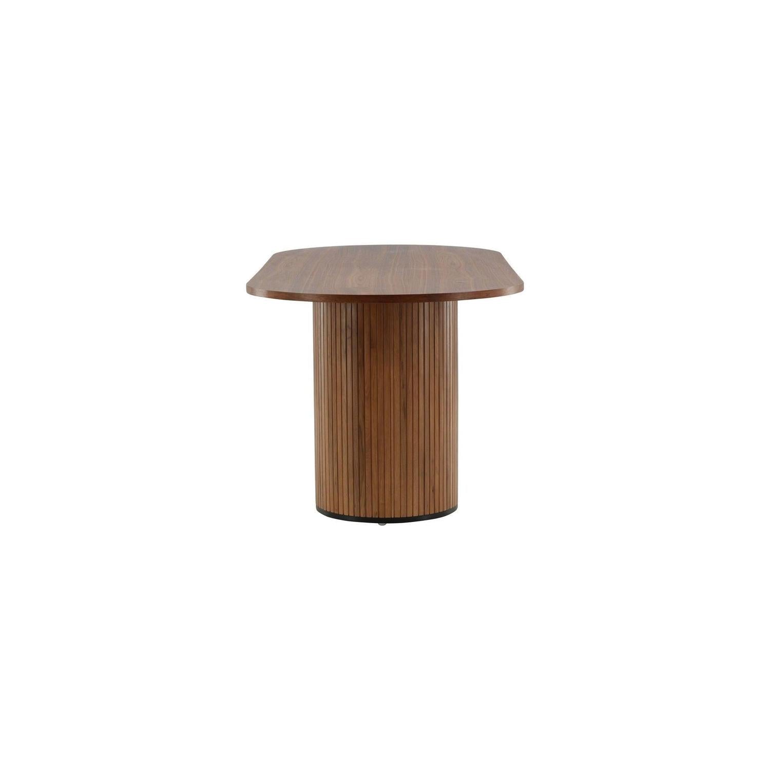 Esstisch Bianca Oval 200*90cm - Walnuss-Esstische Oval-Venture Home-le canapé