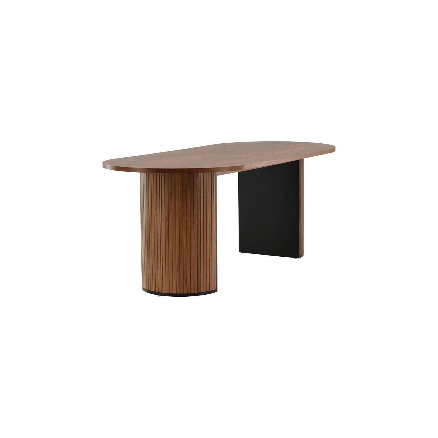 Esstisch Bianca Oval 200*90cm - Walnuss-Esstische Oval-Venture Home-le canapé