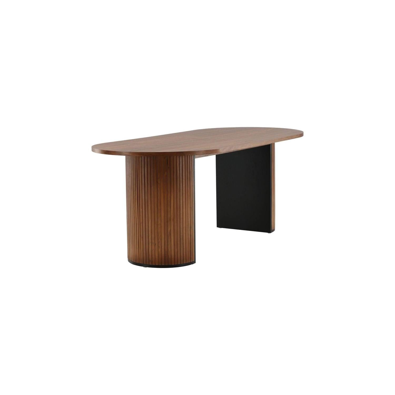 Esstisch Bianca Oval 200*90cm - Walnuss-Esstische Oval-Venture Home-le canapé