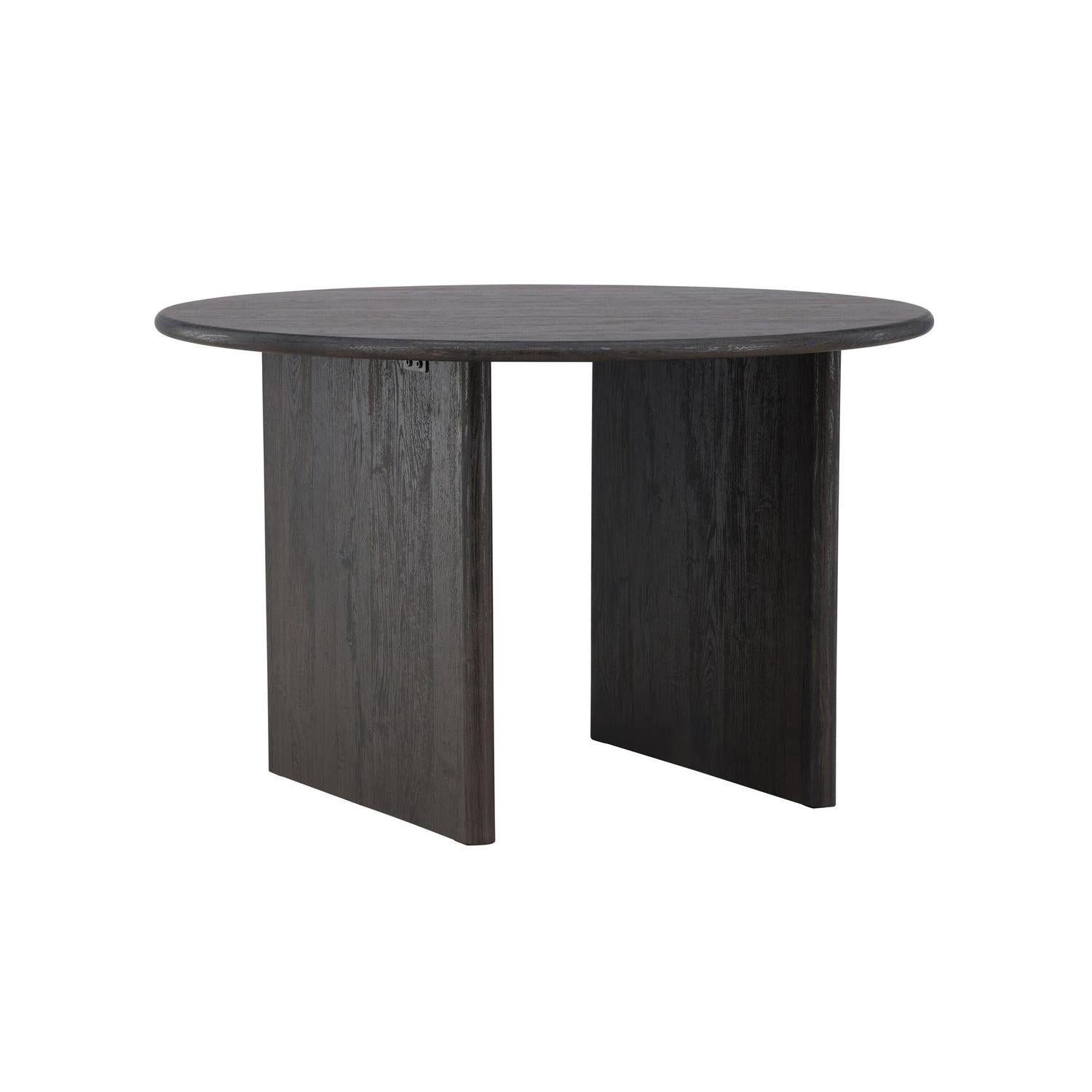 Esstisch Björholmen Ø120cm - Schwarz-Esstische Rund-Vind-le canapé