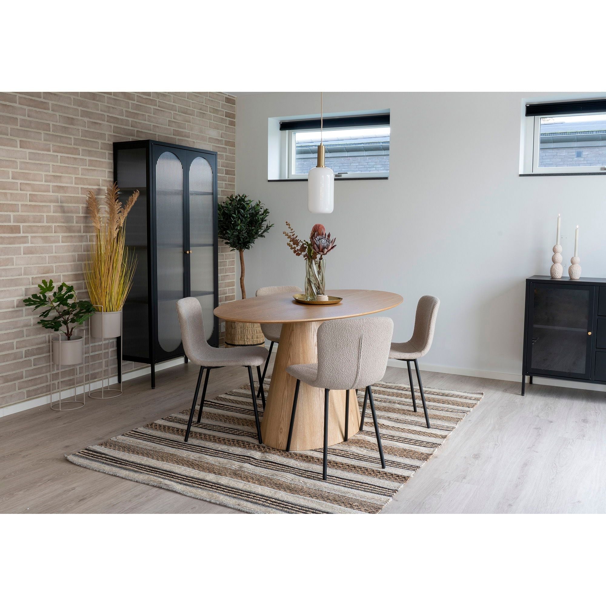 Esstisch Bolton Oval 160*90cm - NaturEsstisch Oval