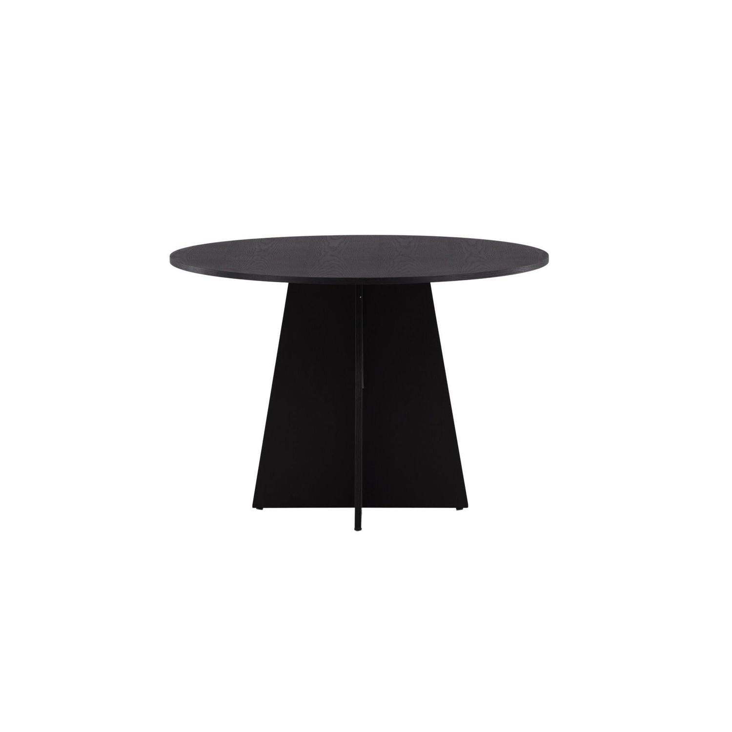 Esstisch Bootcut Ø110cm - Schwarz-Esstische Rund-Venture Home-le canapé