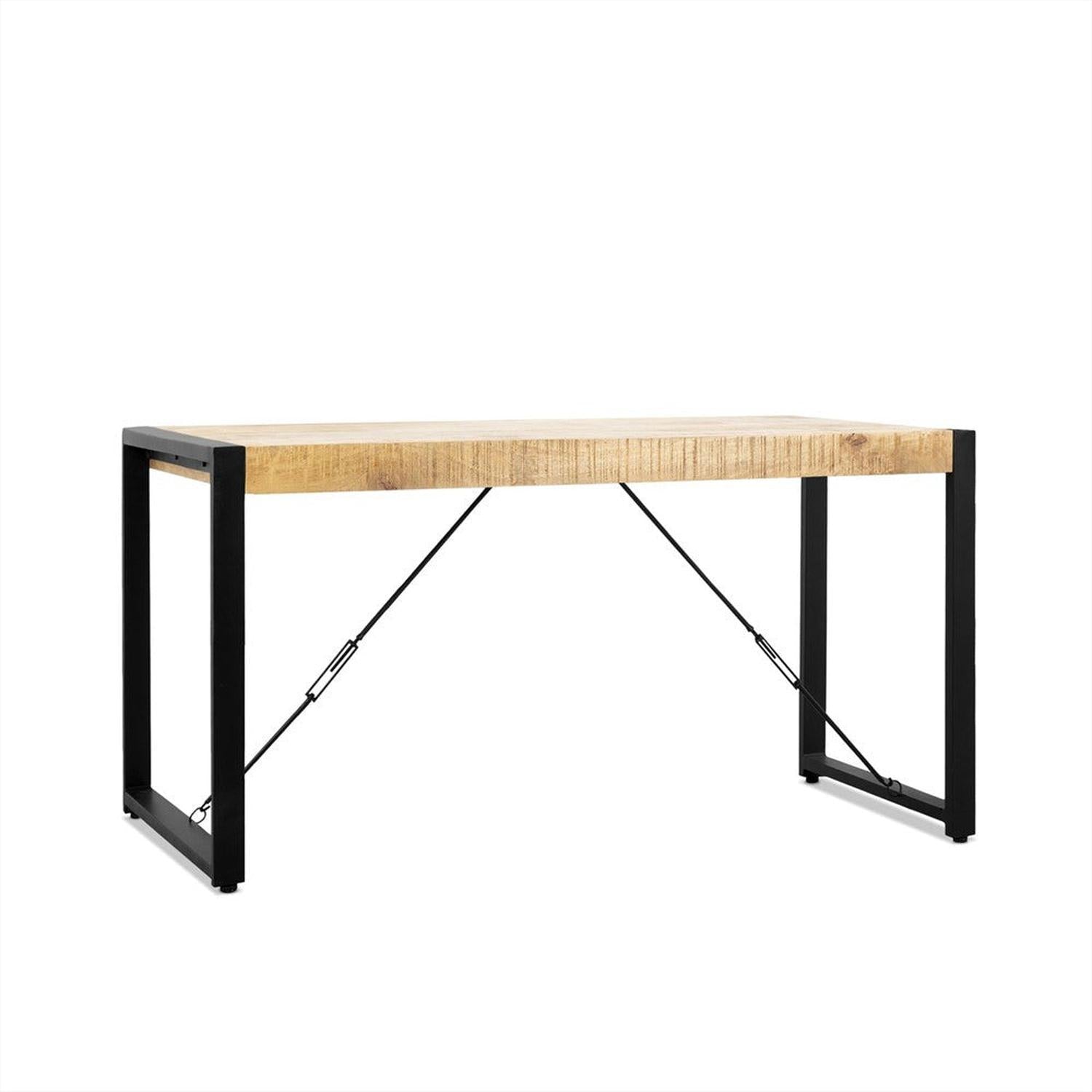 Esstisch Britt aus Mangoholz 140cm - Hellbraun-Esstische Rechteckig-Benoa-le canapé