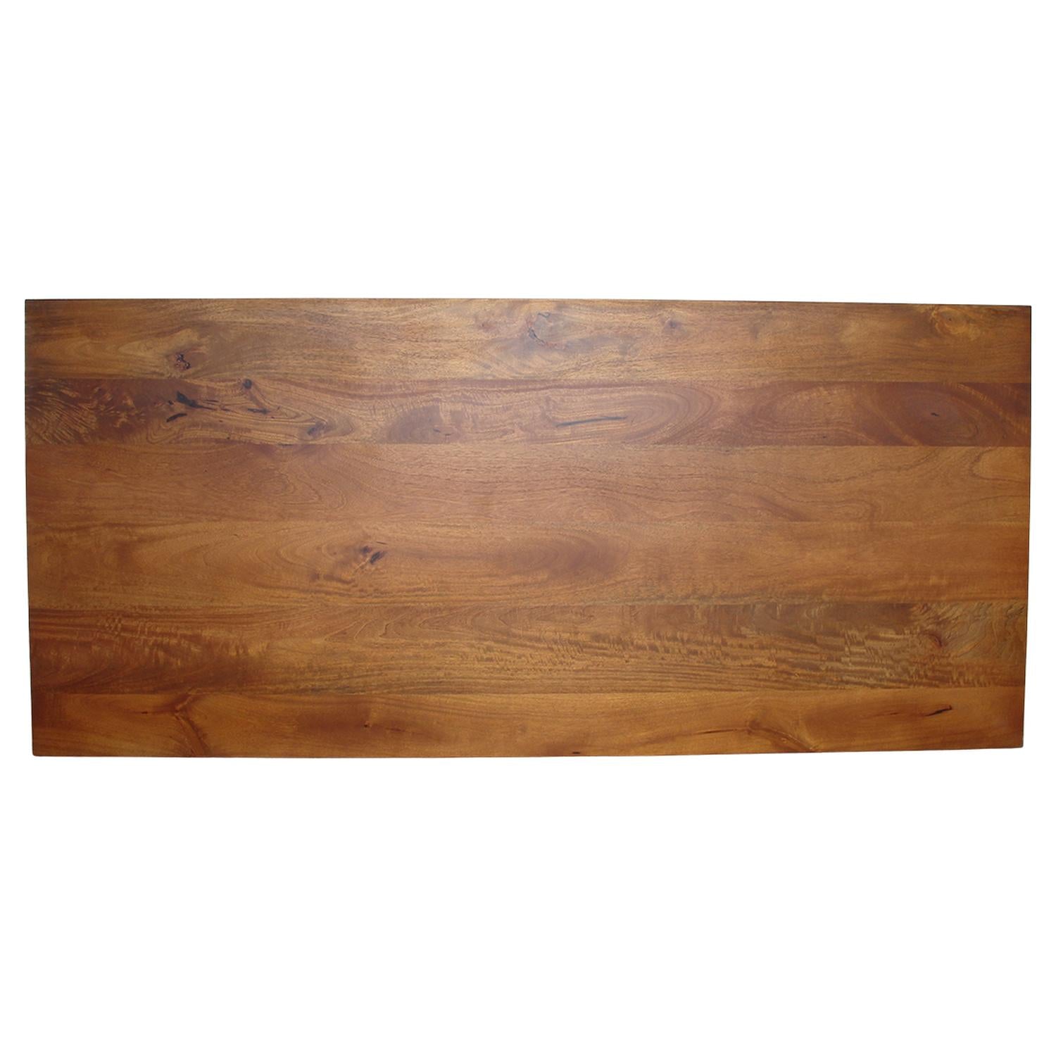 Esstisch Bullnose Loop aus Mangoholz 200cm - Dunkelbraun-Esstische Rechteckig-Raw Materials-le canapé