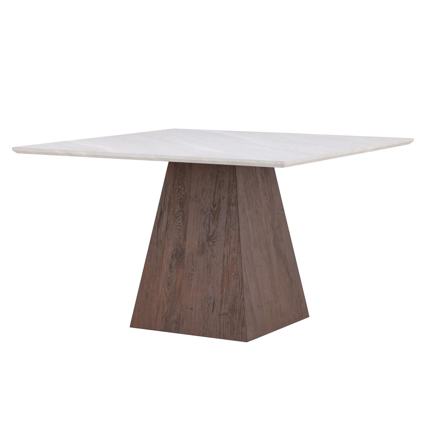 Esstisch Cael 120*120cm - Mokka-Esstisch Rechteckig-Venture Home-le canapé